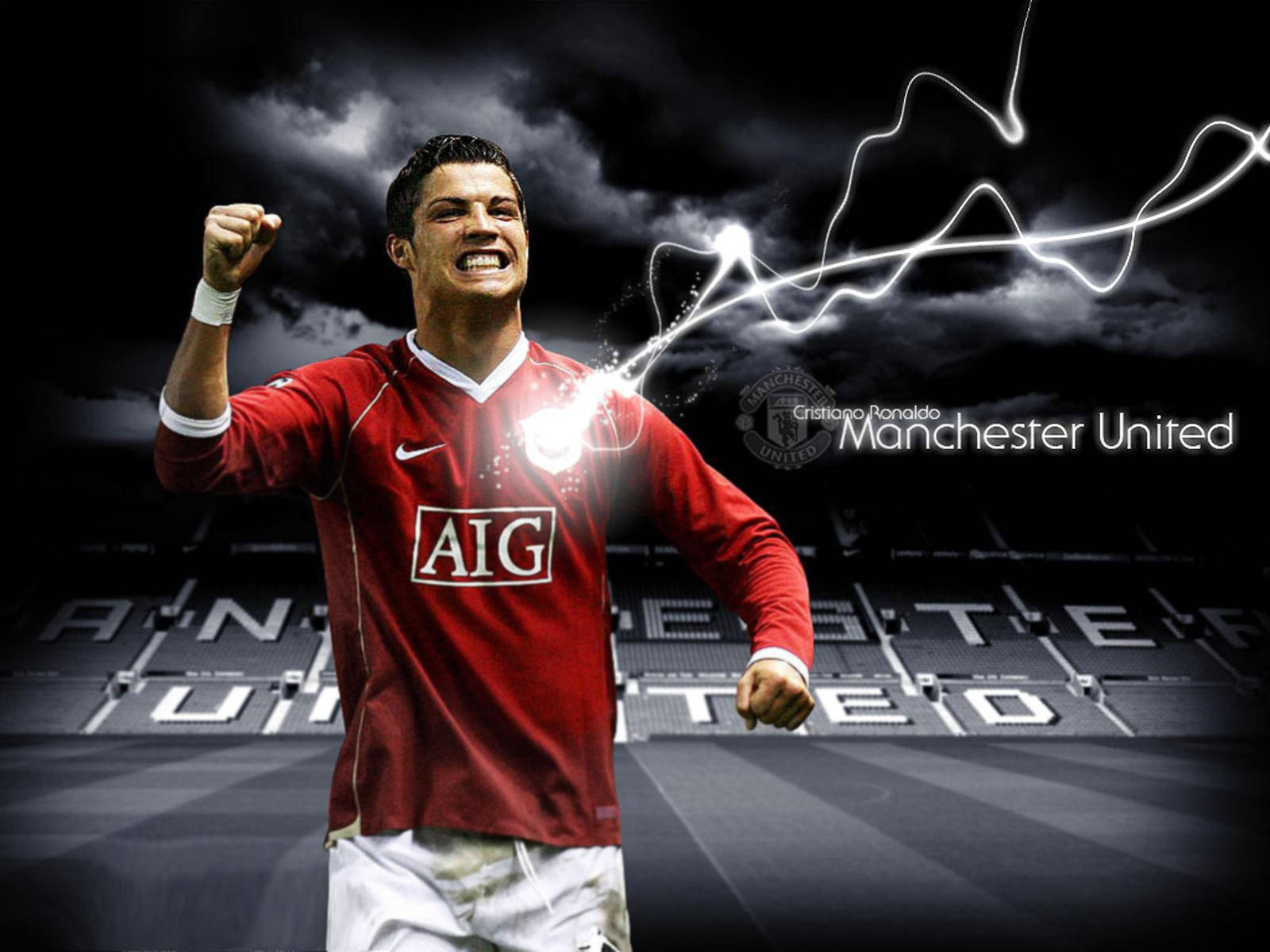 Cristiano Ronaldo Manchester United Wallpaper
