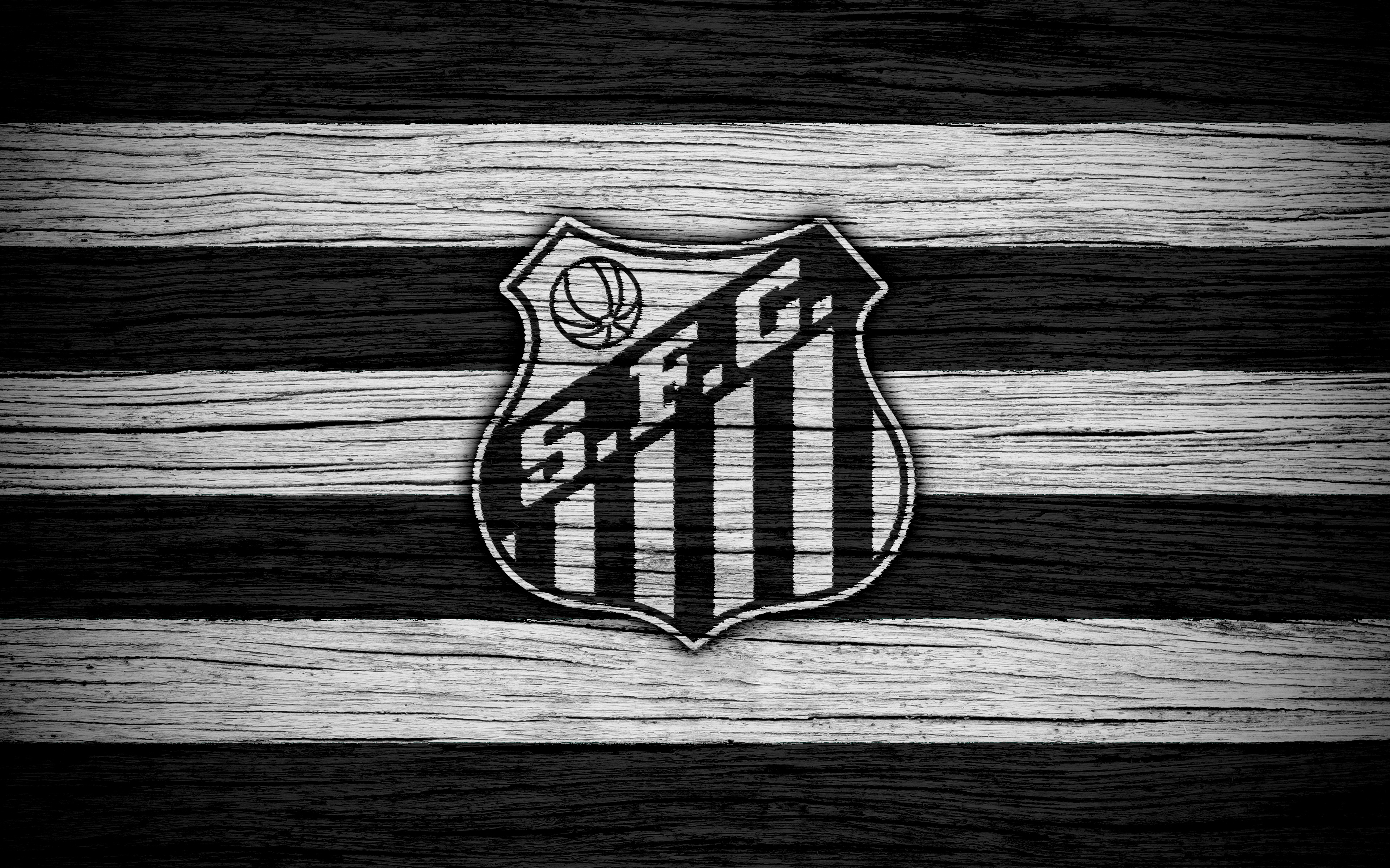 Emblem Logo Soccer Santos FC Sports