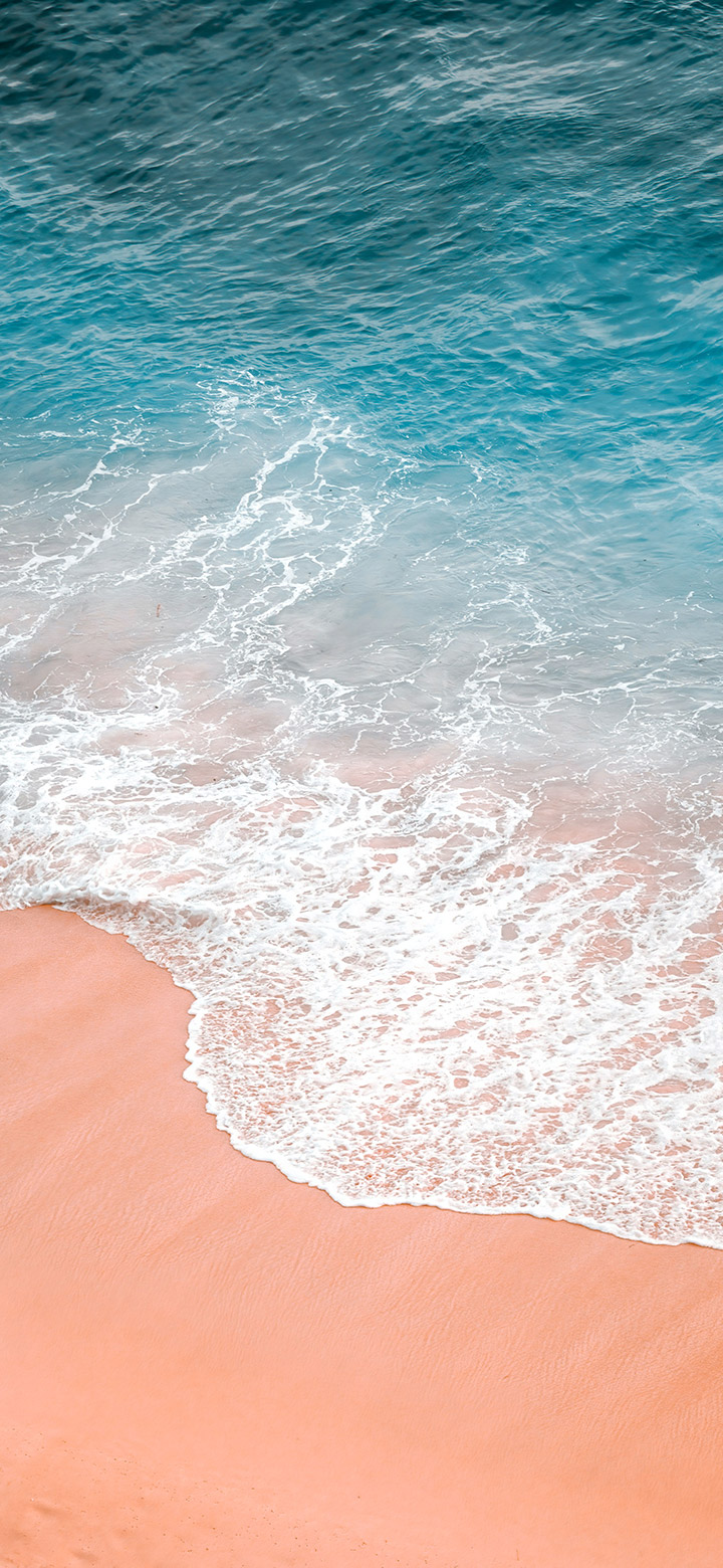 Aerial View Of A Clear Beach 4K Phone