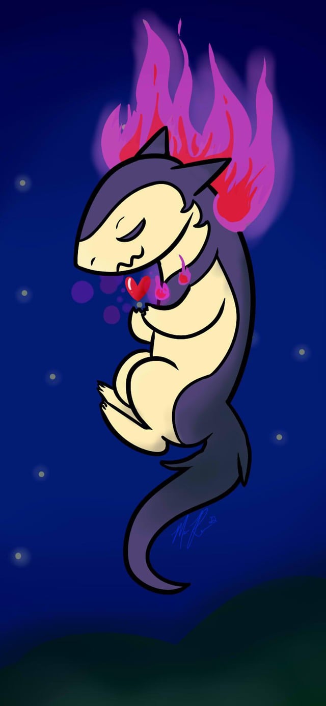 I love Typhlosion so much so I made a