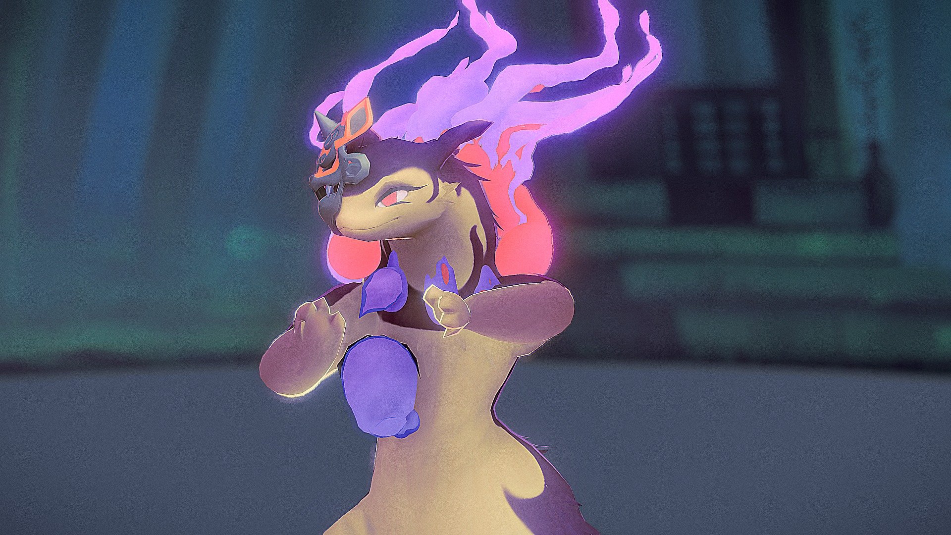 Hisuian Typhlosion model