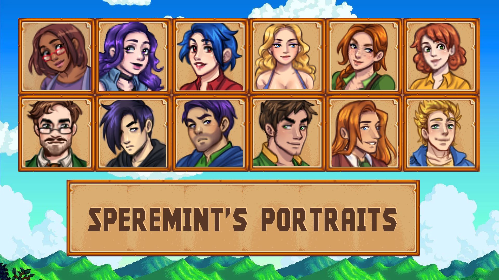 Stardew Valley portrait mod