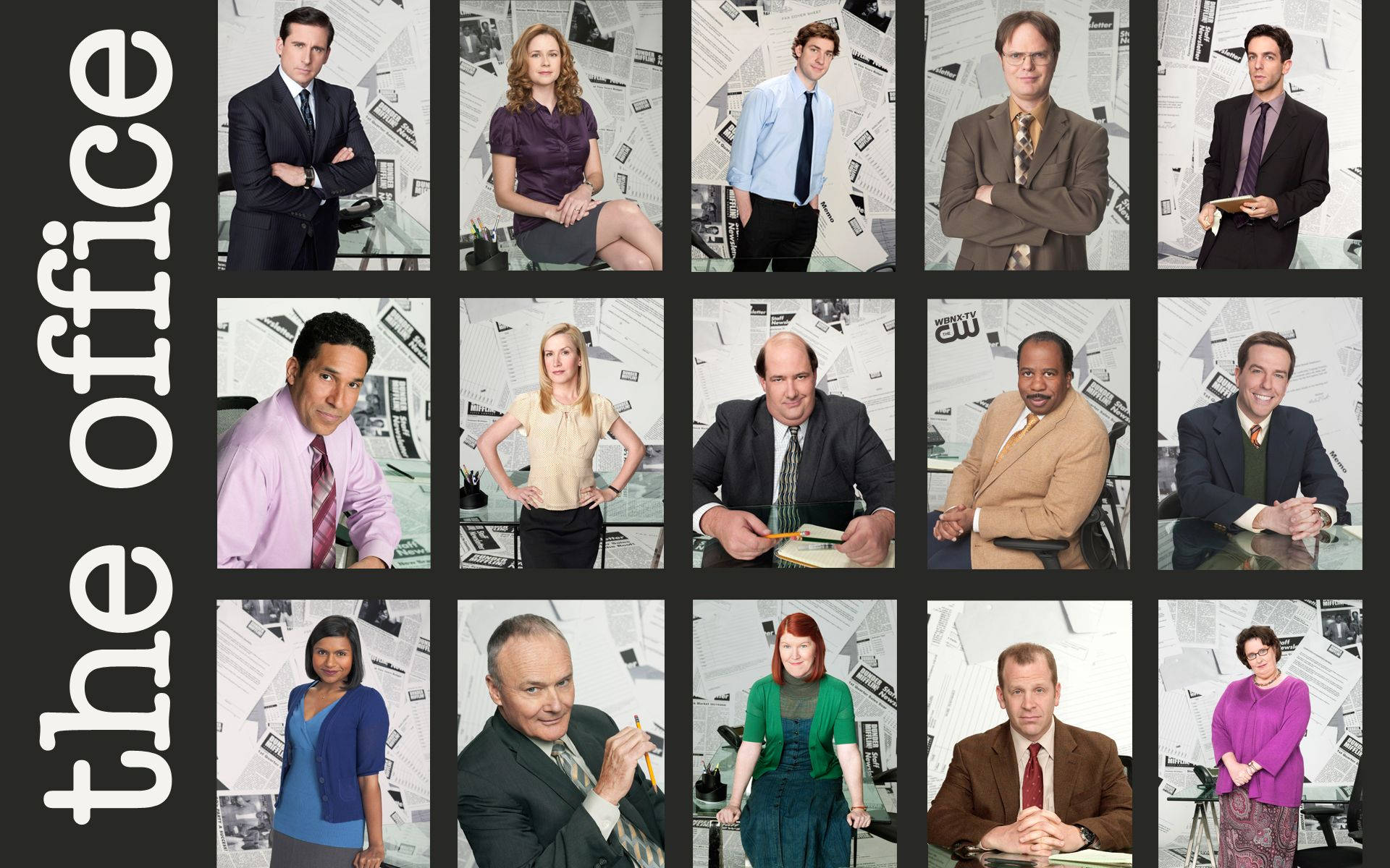 Cast of The Office Wallpaper