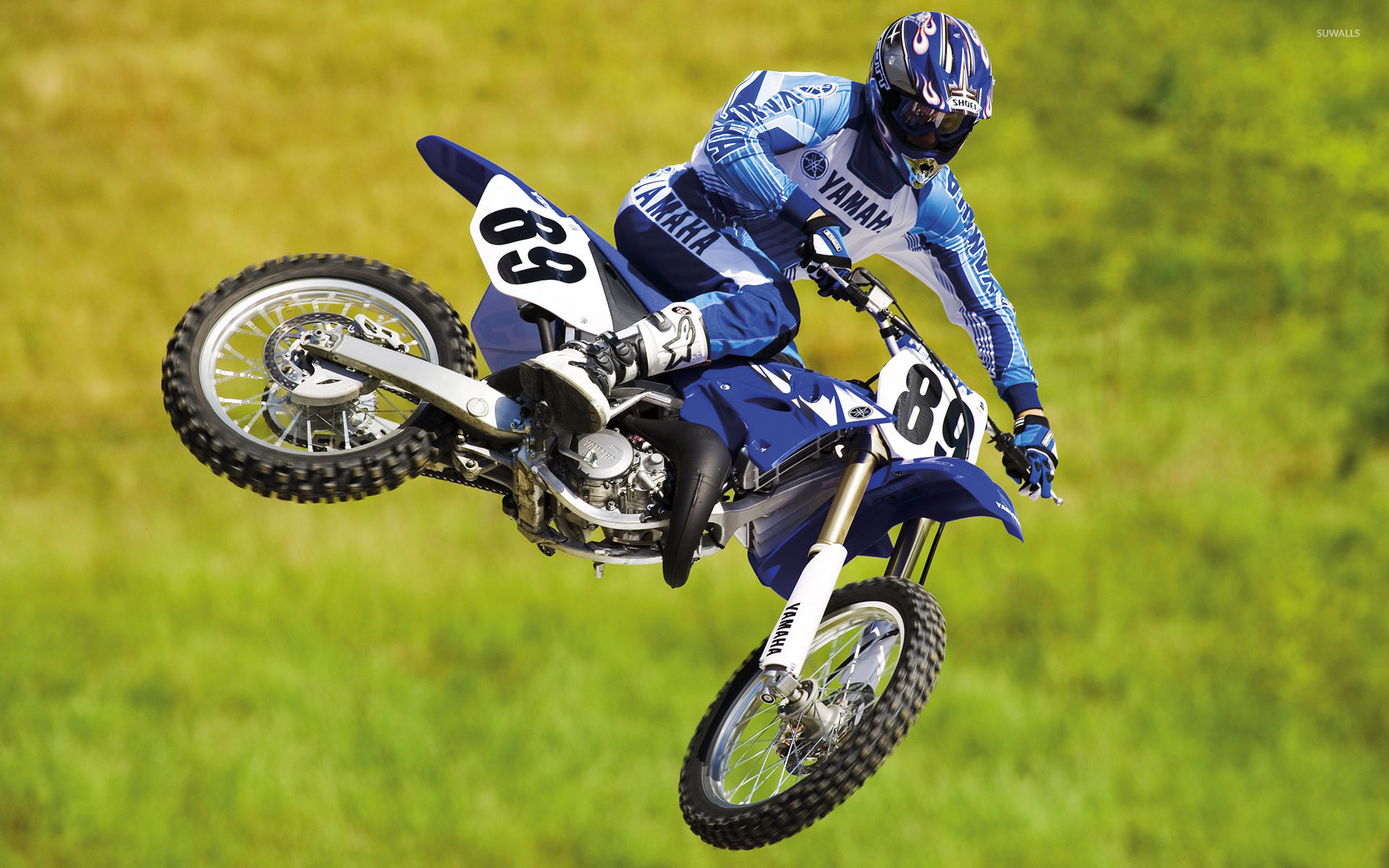 Yamaha motocross bike wallpaper
