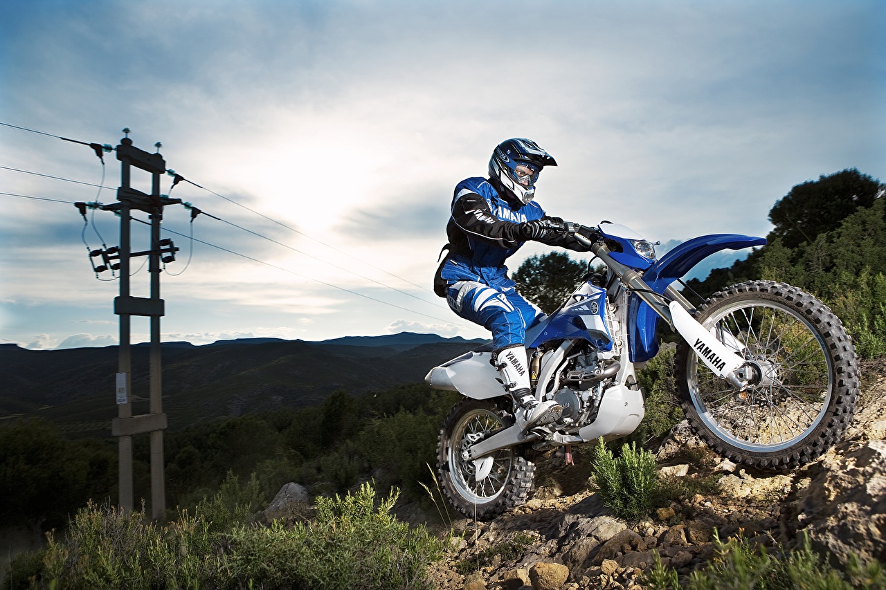 Desktop Wallpaper Yamaha Motocross