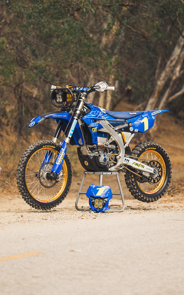 2022 Yamaha YZ450FX Endurance Build