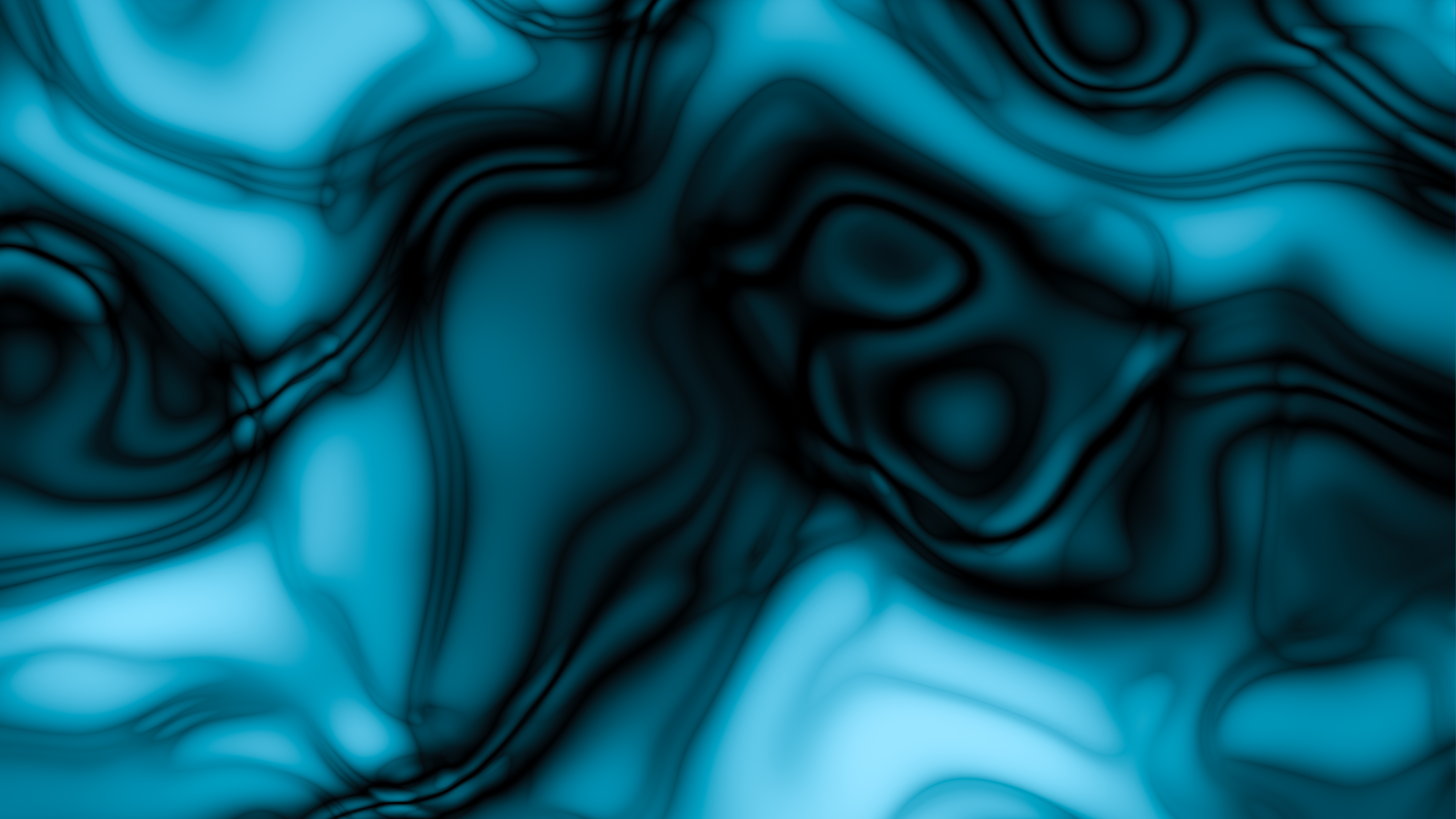Blue Black Matter Abstract 8k