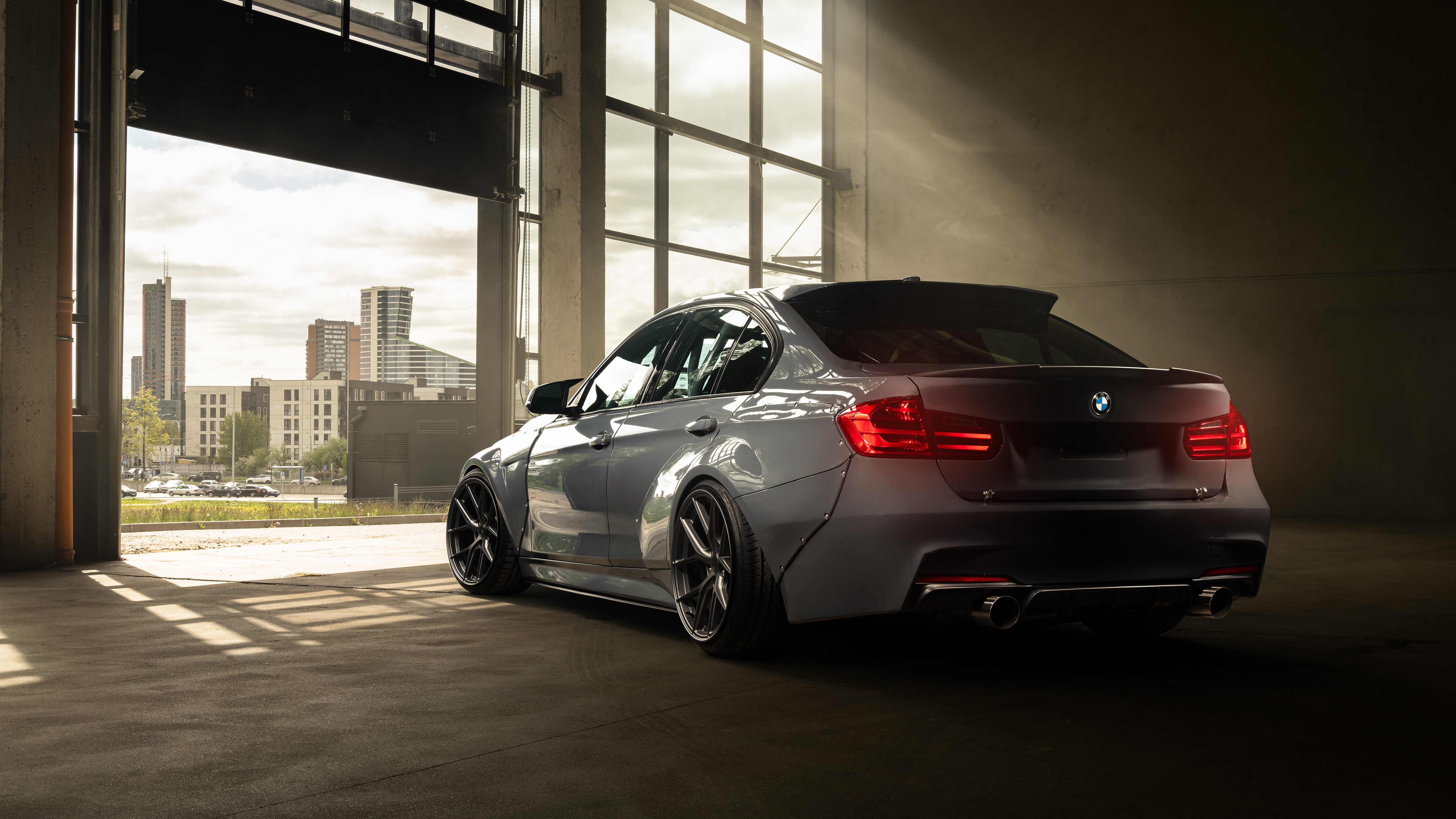 BMW F30 Widebody Wallpaper Car