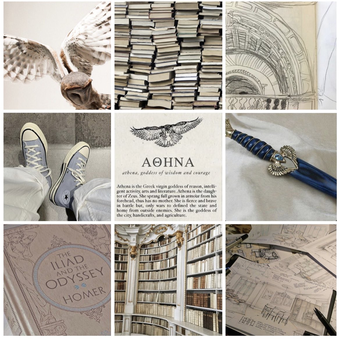 athena aesthetic