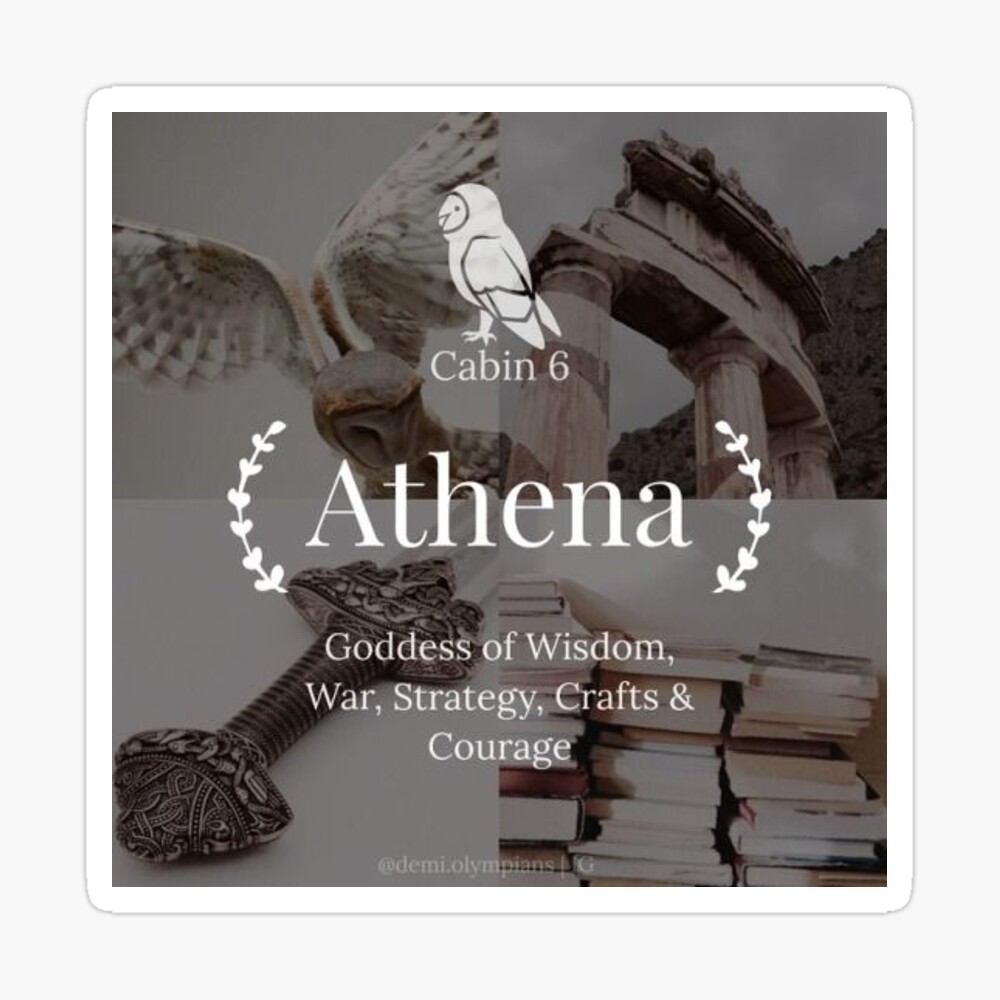 Athena cabin Sticker