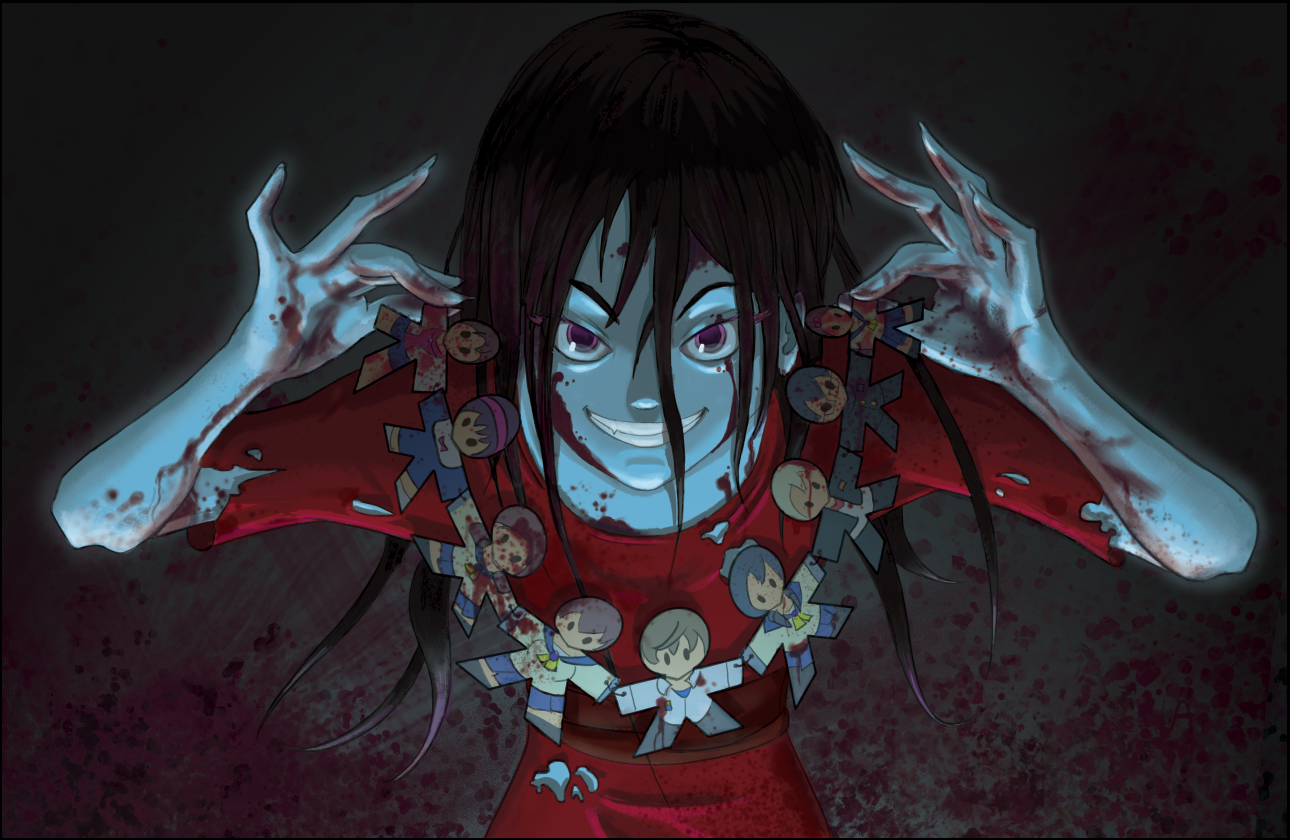 anime girls, Corpse Party, horror anime