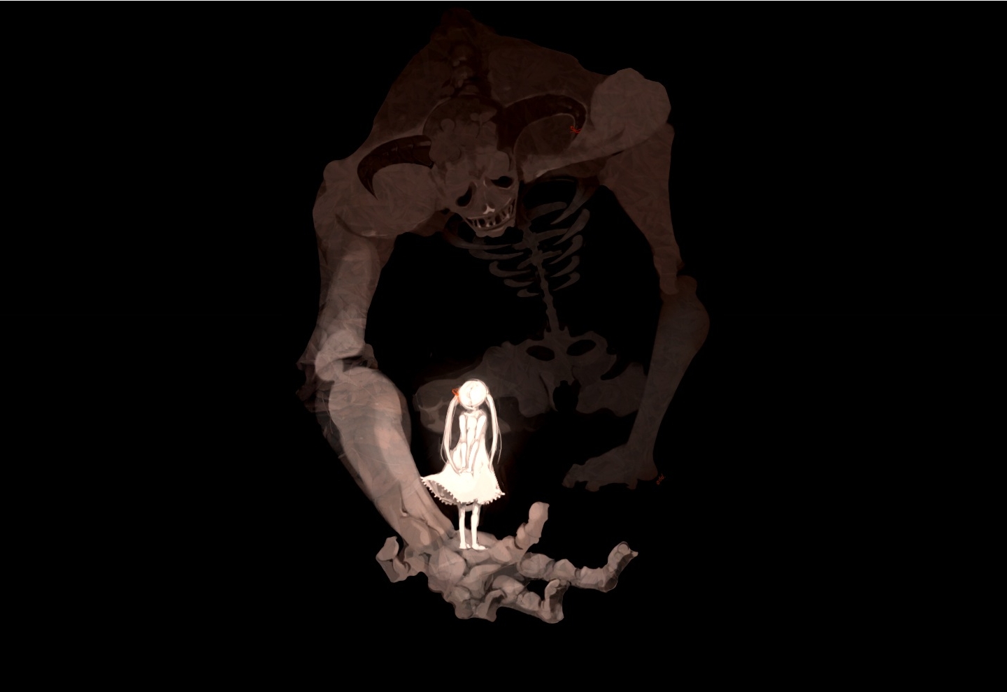 desktop wallpaper: Dark, Creepy, Demon
