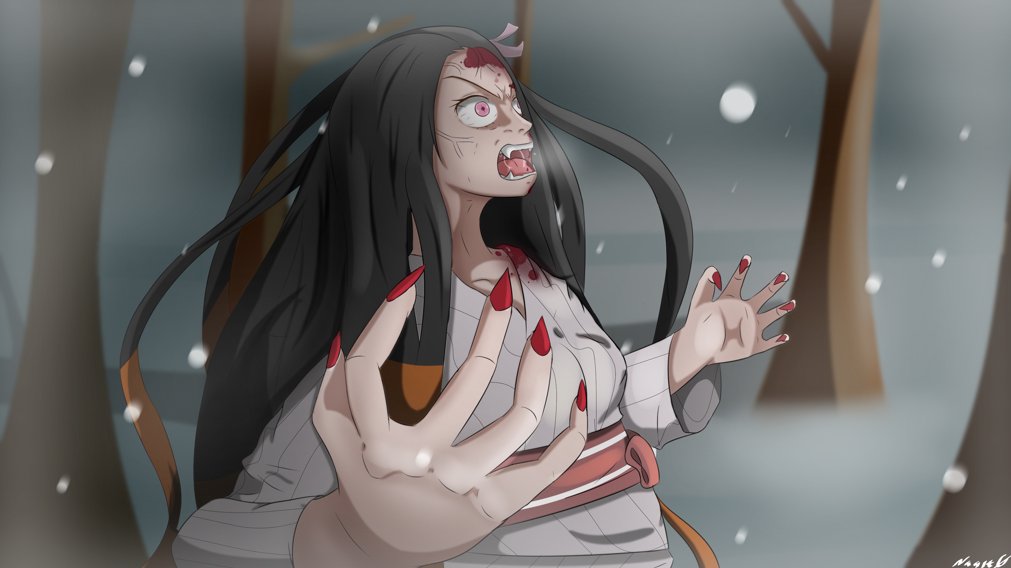 Anime Demon Slayer: Kimetsu no Yaiba 4k