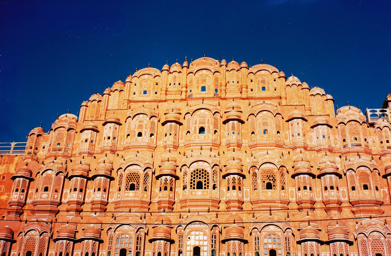 Free Hawa Mahal & Taj Mahal Image