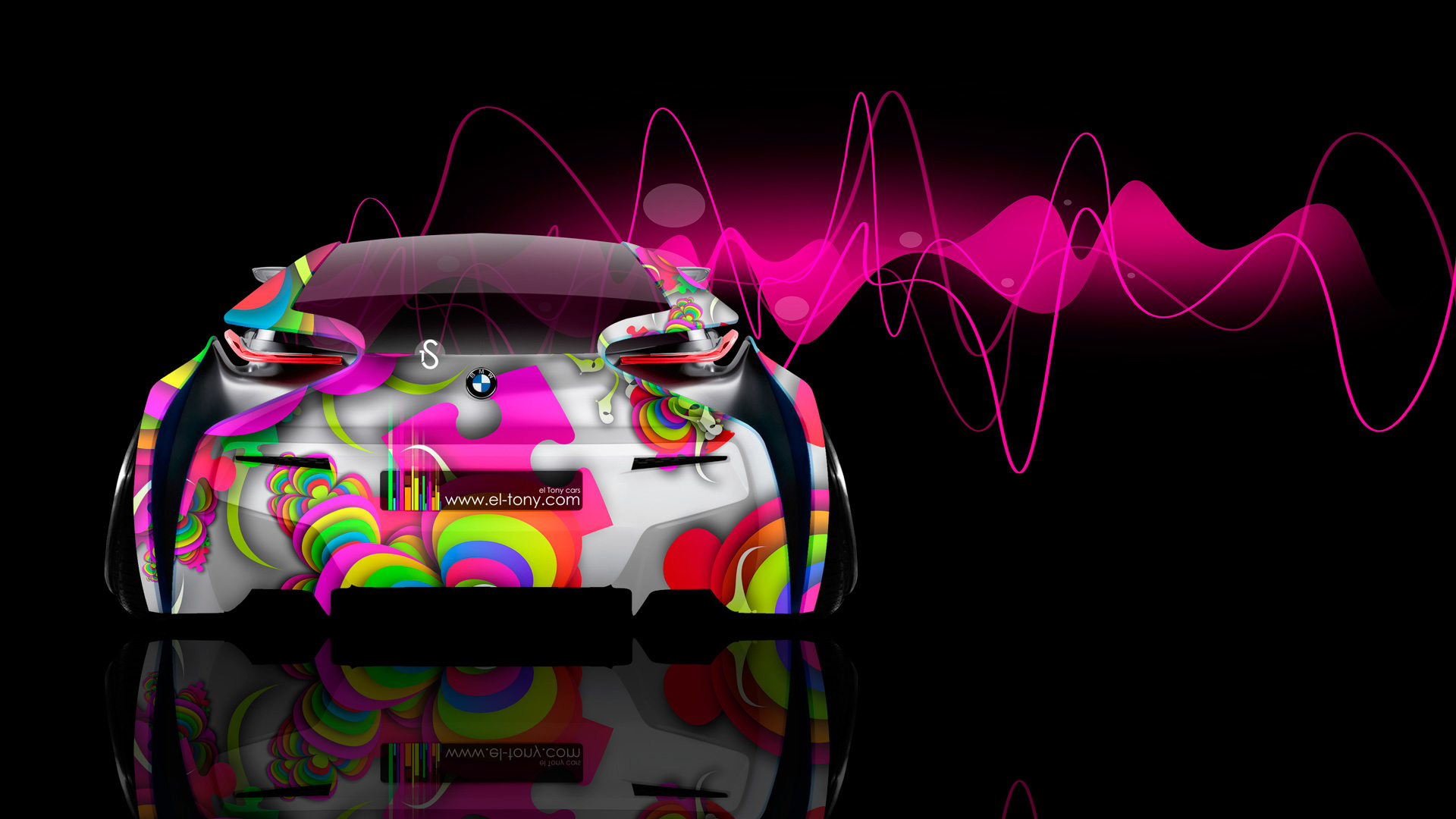 Wallpaper Pink, BMW, Style, BMW, rear