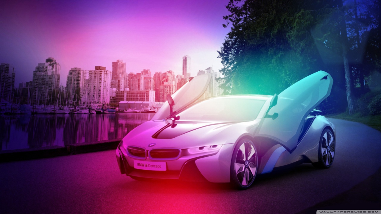 BMW i8 Ultra HD Desktop Background