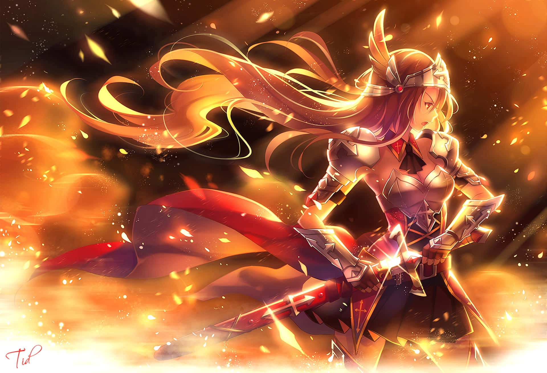 Anime Fire Wallpaper