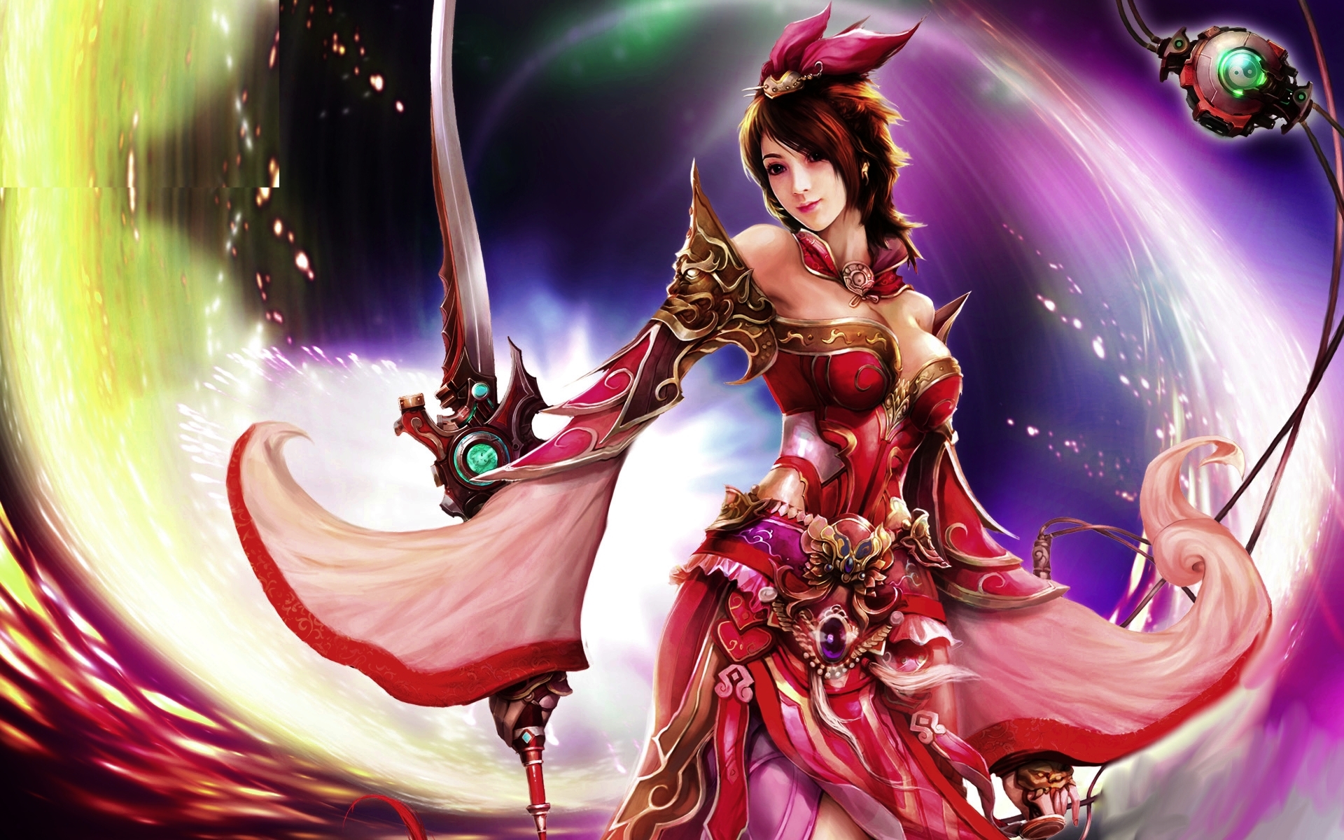 Fantasy Women Warrior HD Wallpaper