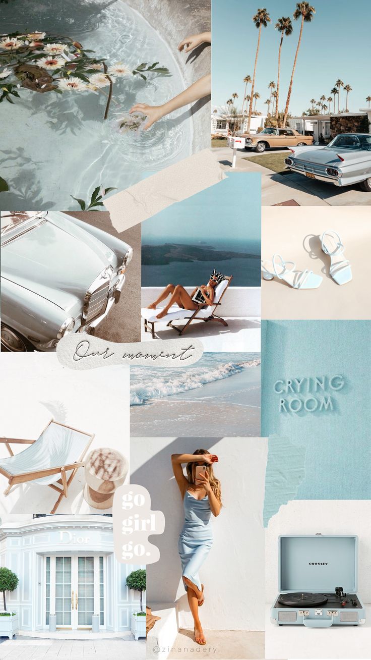 Fresh Blue Summer Wallpaper