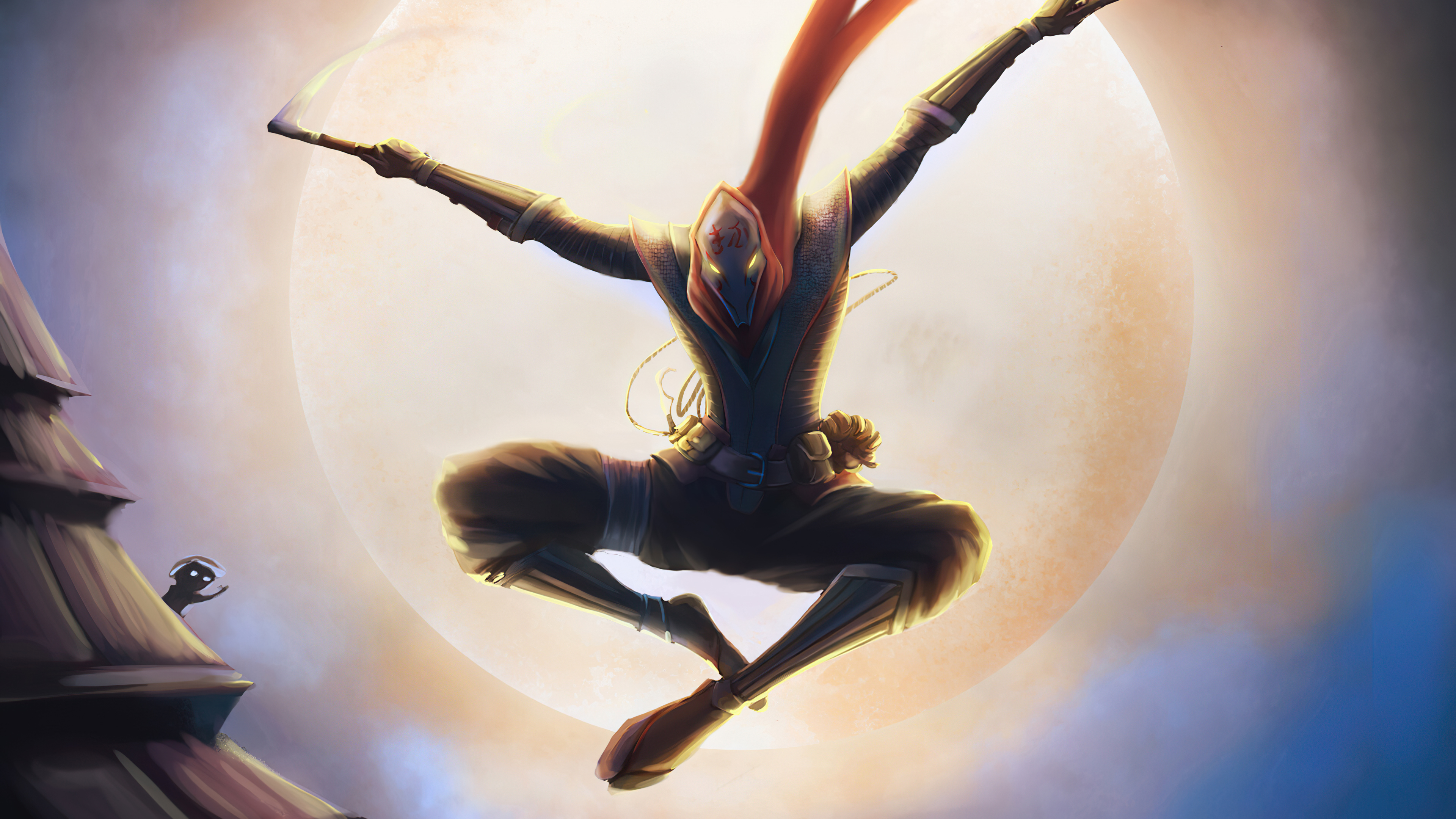 Fantasy Ninja 4k Ultra HD Wallpaper