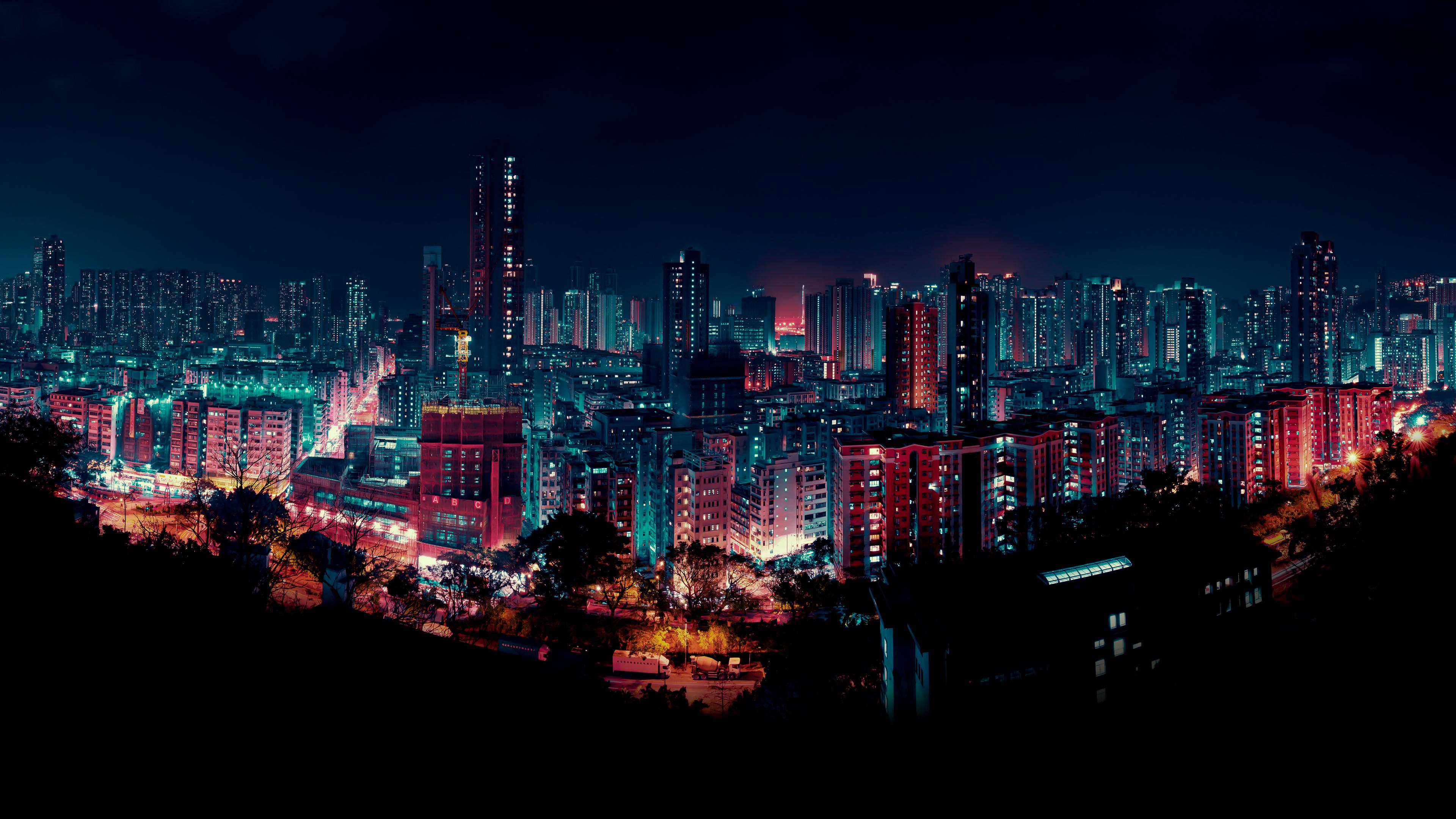 City At Night [3840x2160]