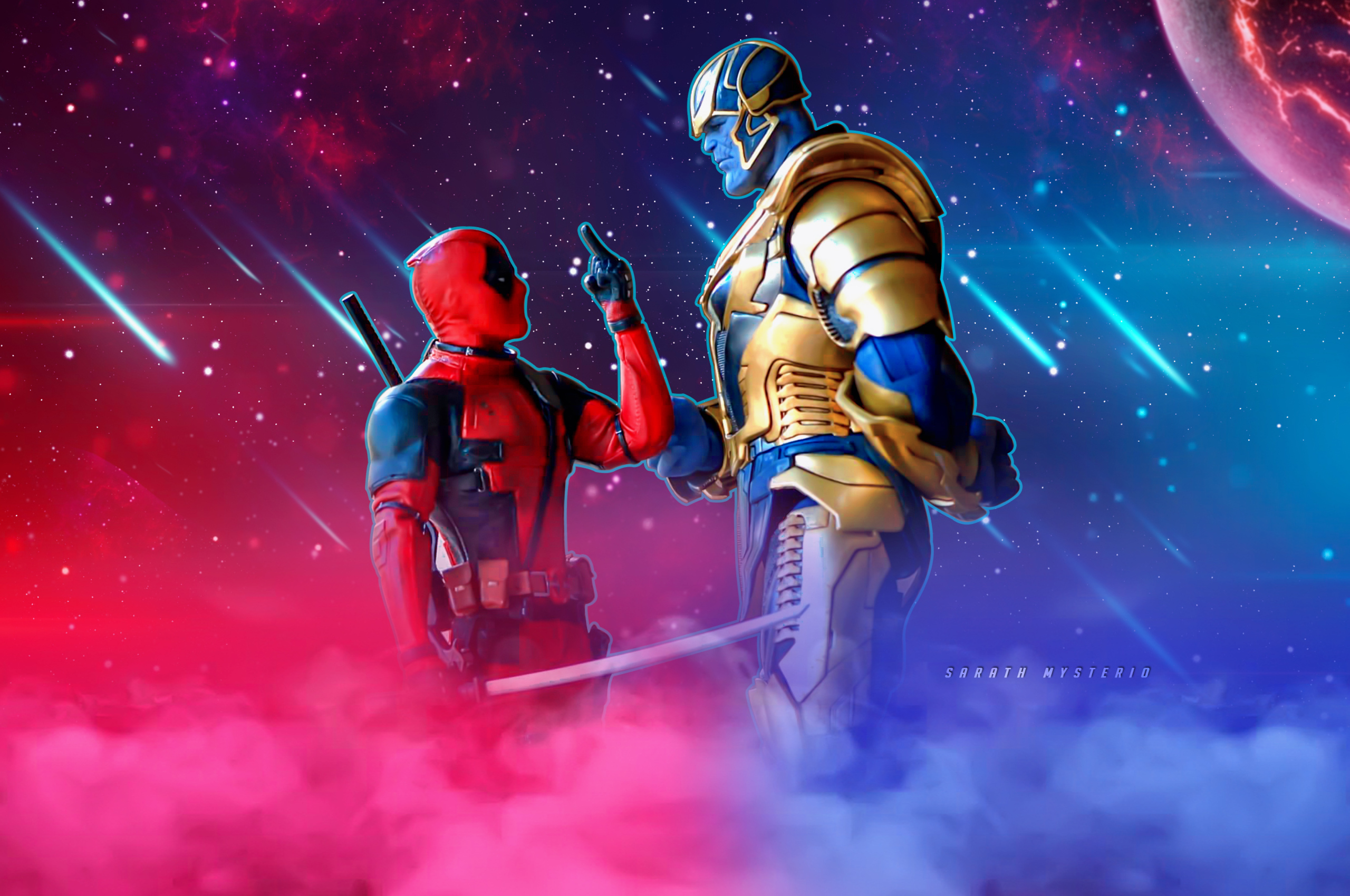 Deadpool Vs Thanos Chromebook