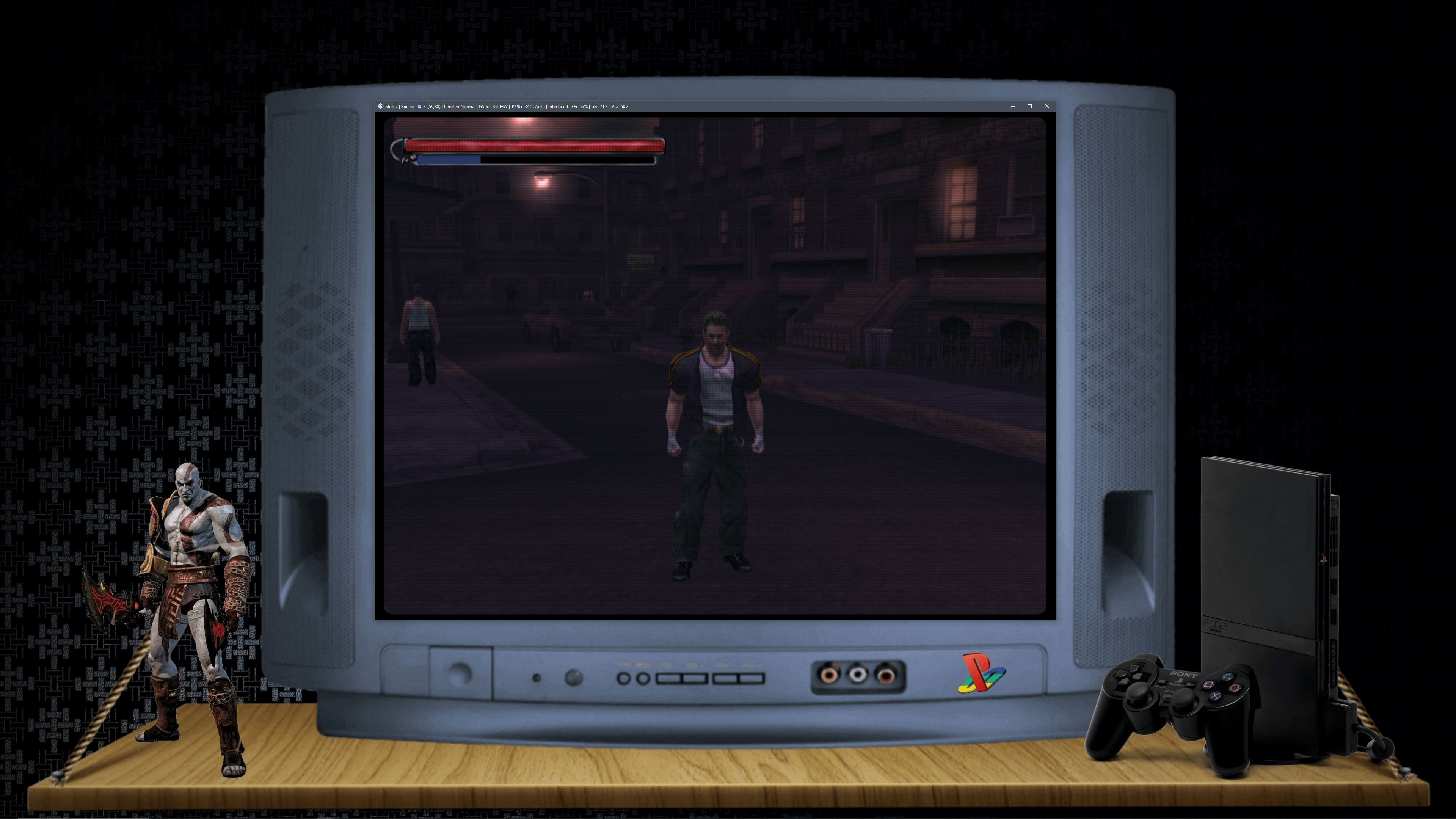 Wallpaper PS2 emulator