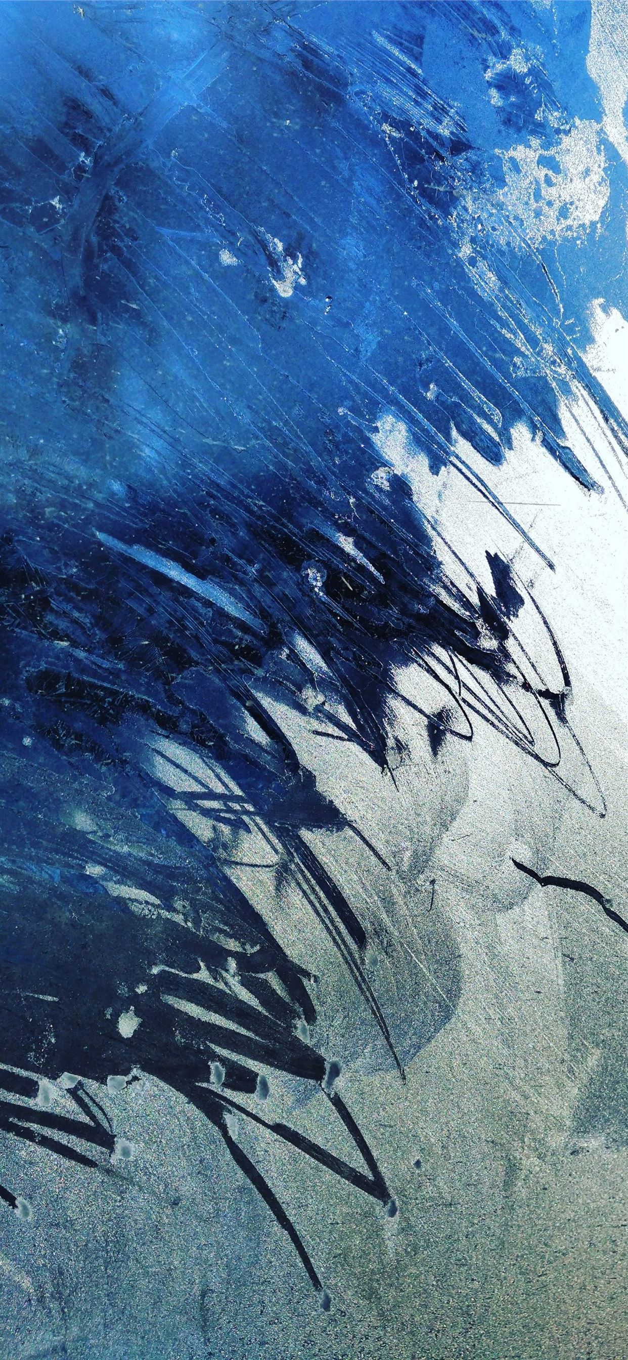 abstract painting iPhone Wallpaper