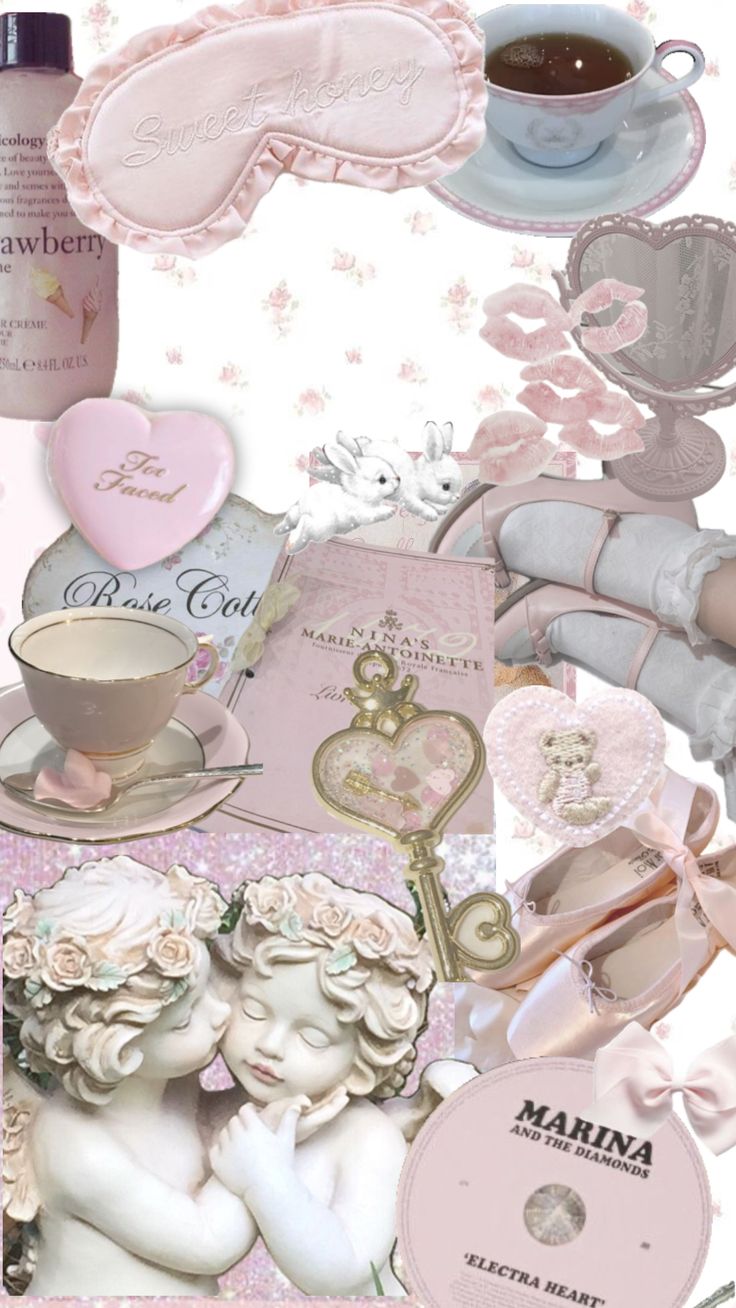 coquette #angel #hearts