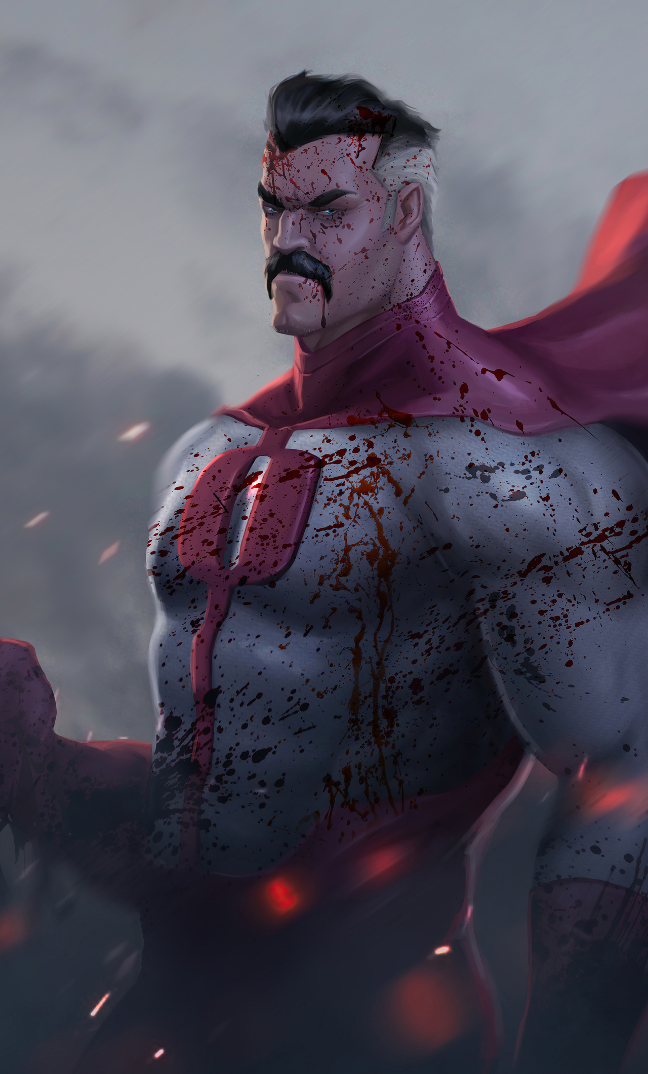 Omni Man Invincible 5k iPhone