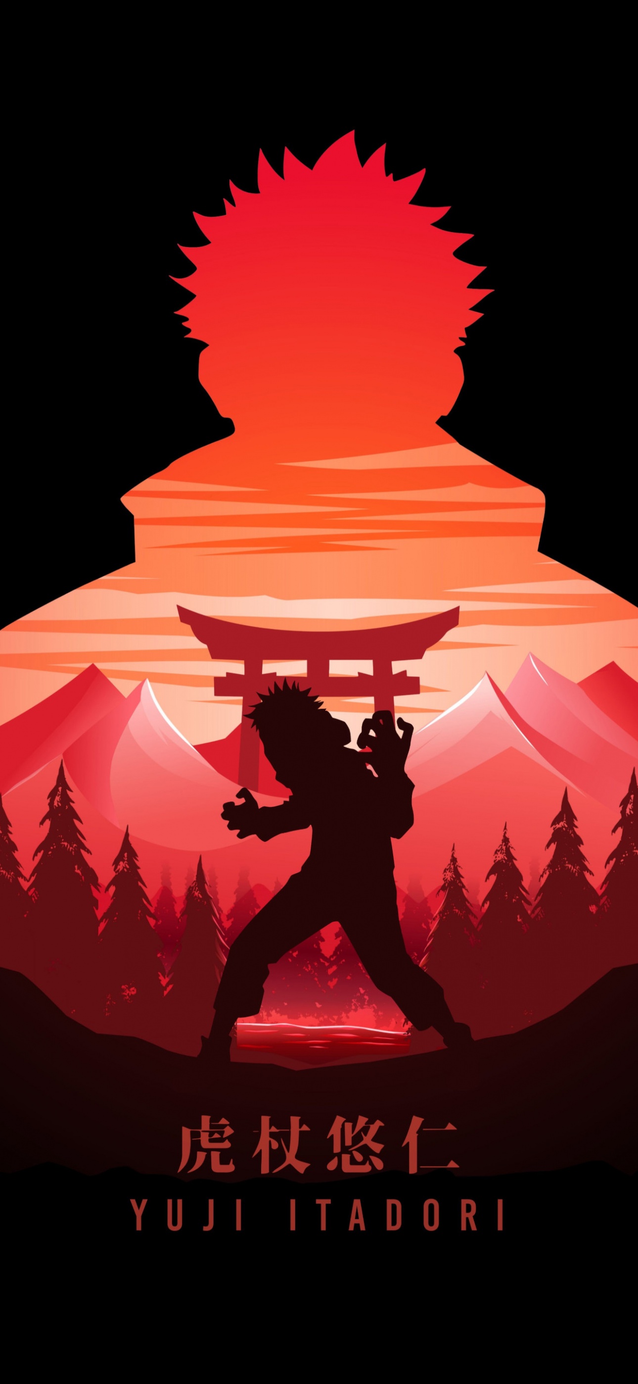 Yuji Itadori Wallpaper 4K, AMOLED