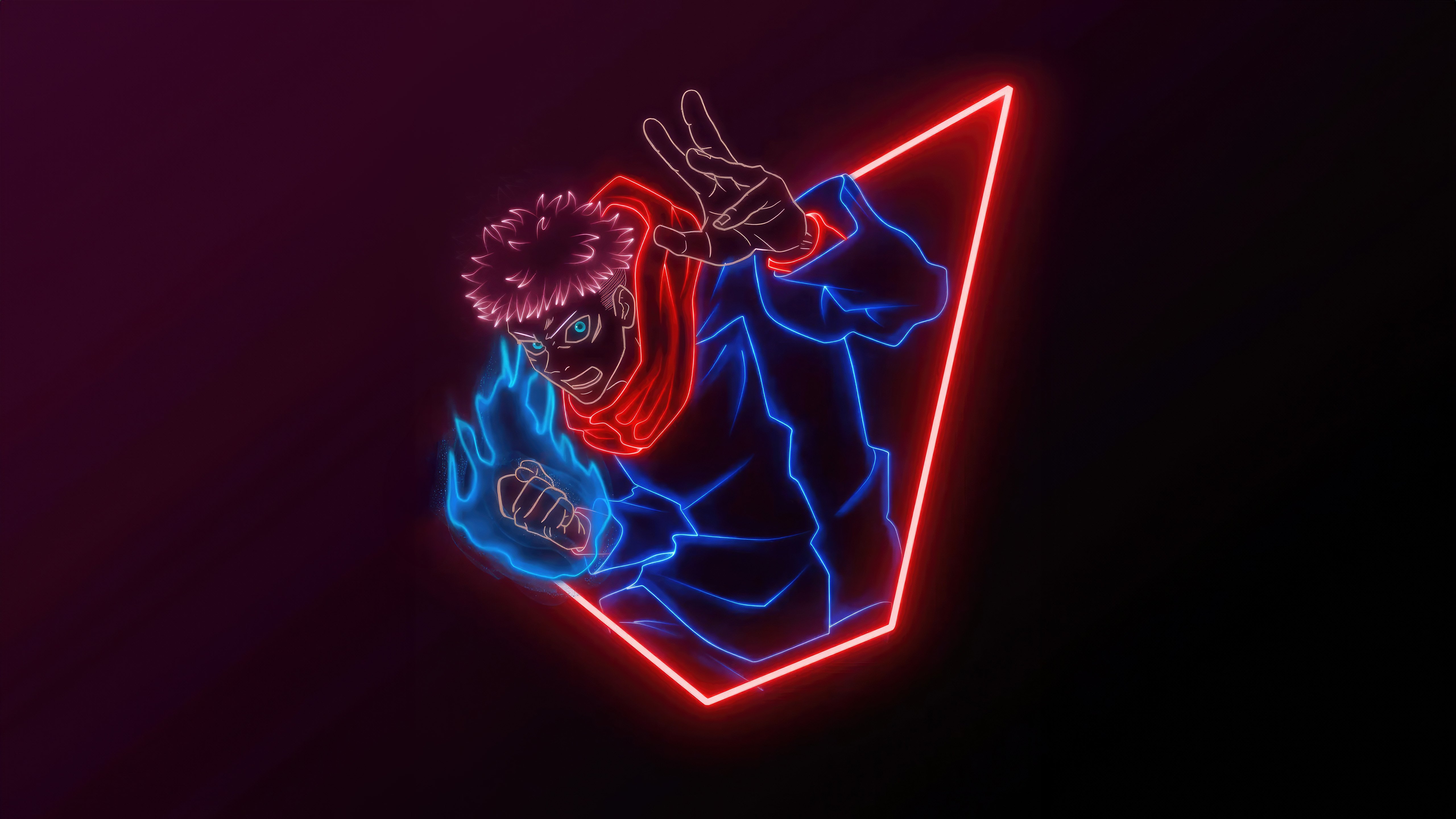 Yuji Itadori 4K , HD 4k