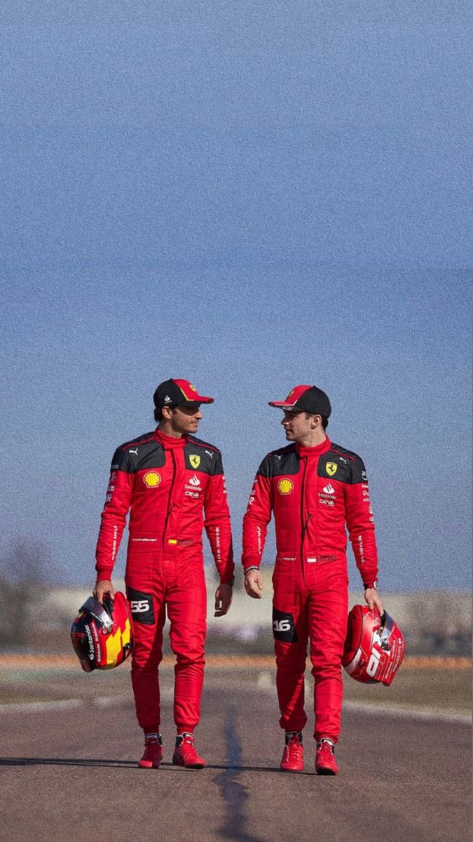 Charles Leclerc and Carlos Sainz x