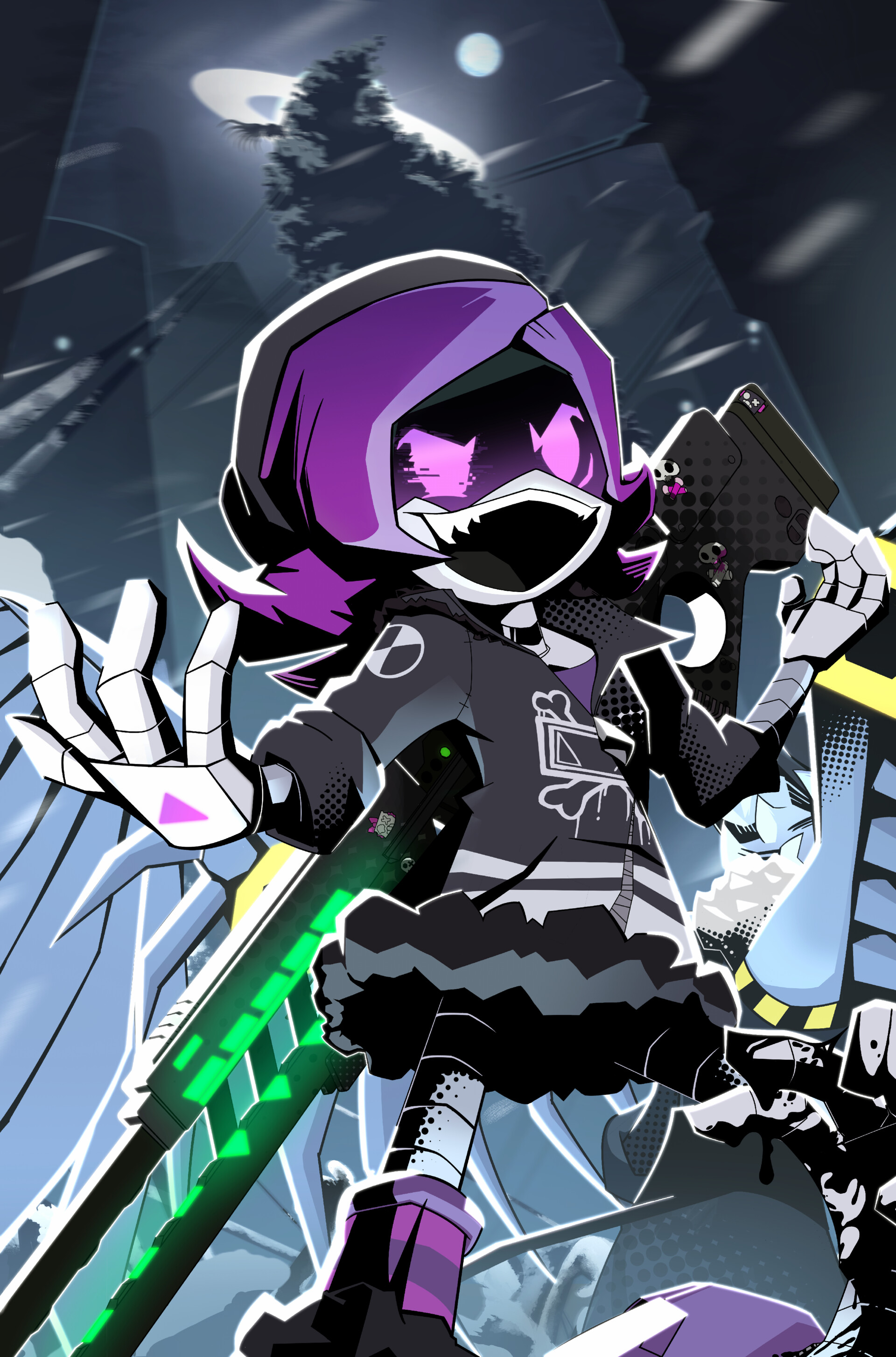 Murder Drones Poster Style