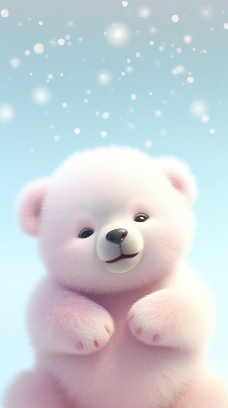 Polar Bear Cartoon Image. Free Photo