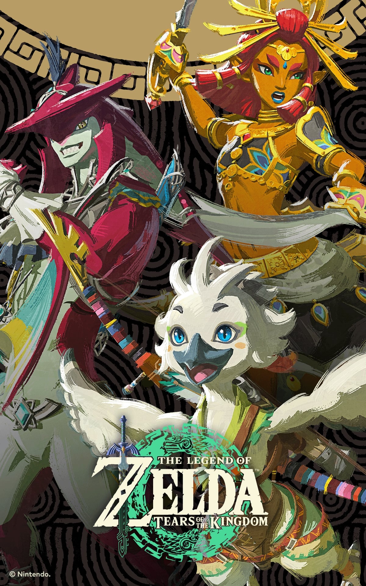 Zelda Tear Of The Kingdom wallpaper, r