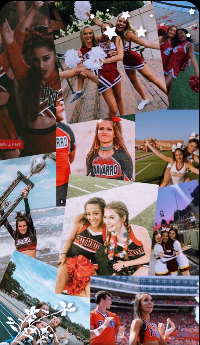 Navarro Cheerleaders: Cute Poses
