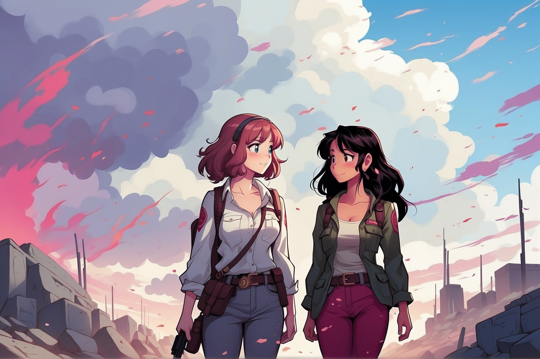 meow! Friday with my PP sister