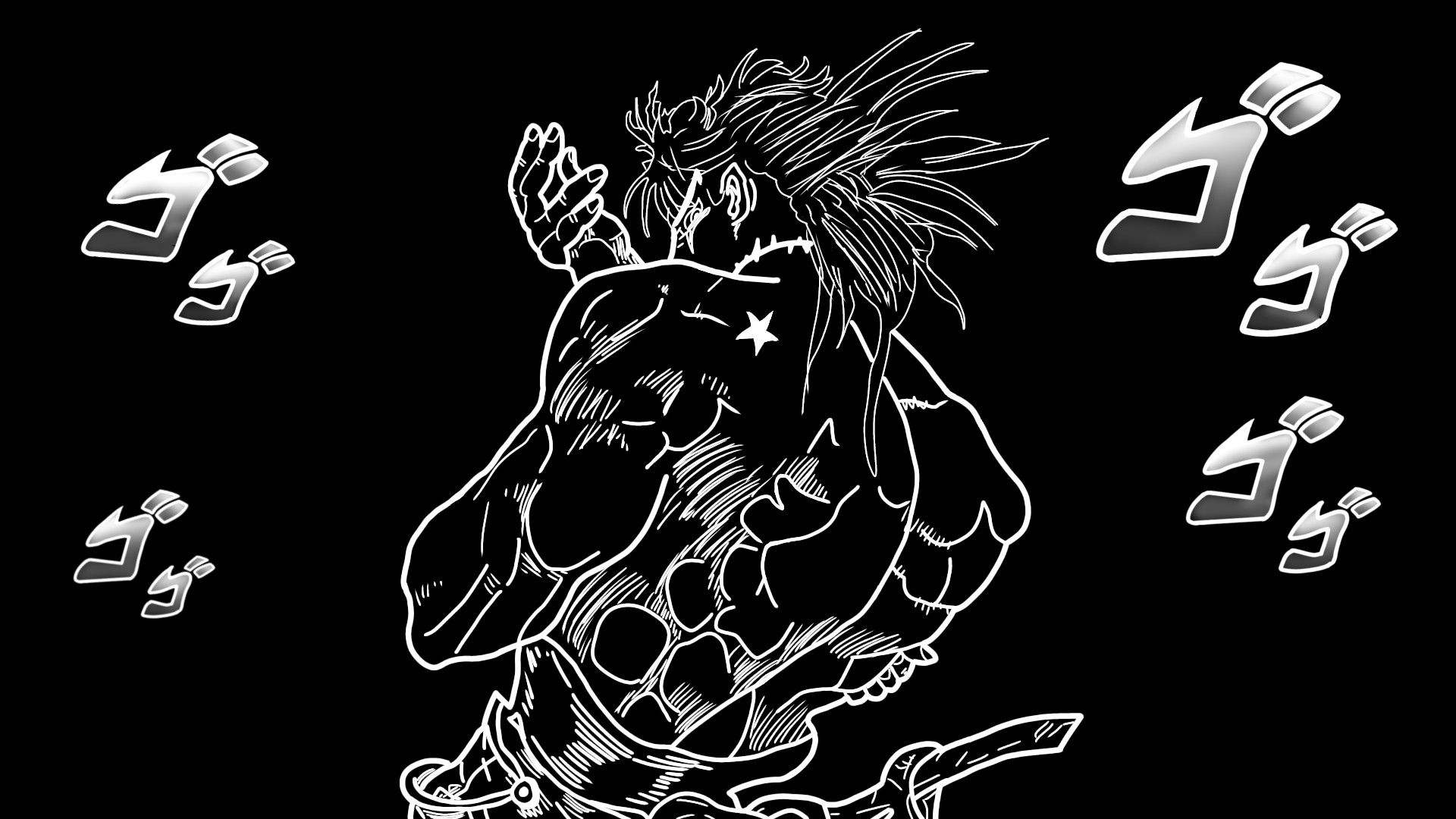 Dio Wallpaper 1080p Black&White