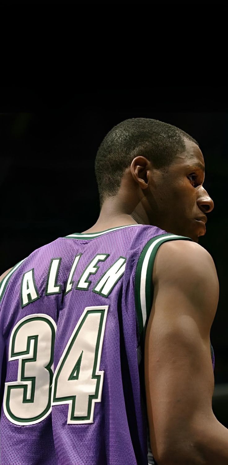 Ray Allen Milwaukee Bucks HD wallpaper