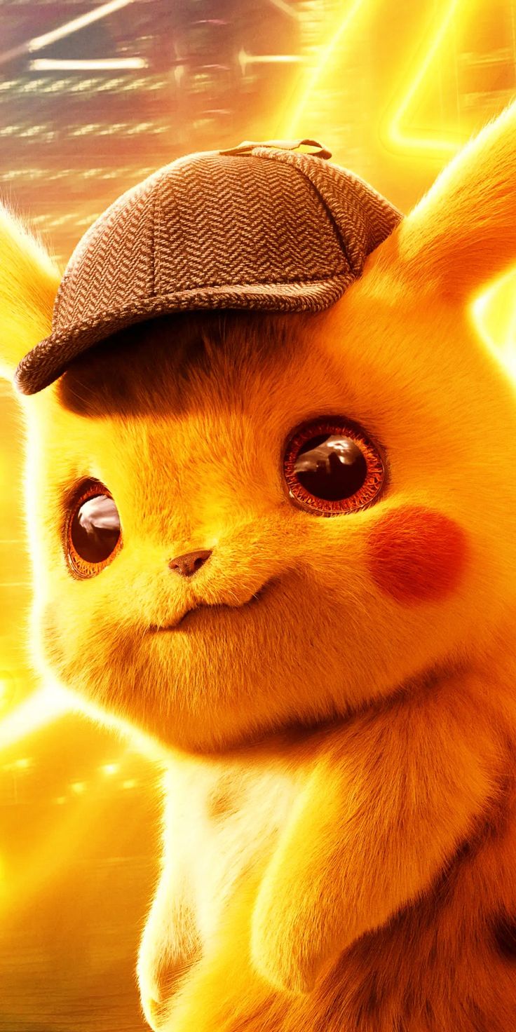 Detetive pikachu. Pikachu art, Pikachu