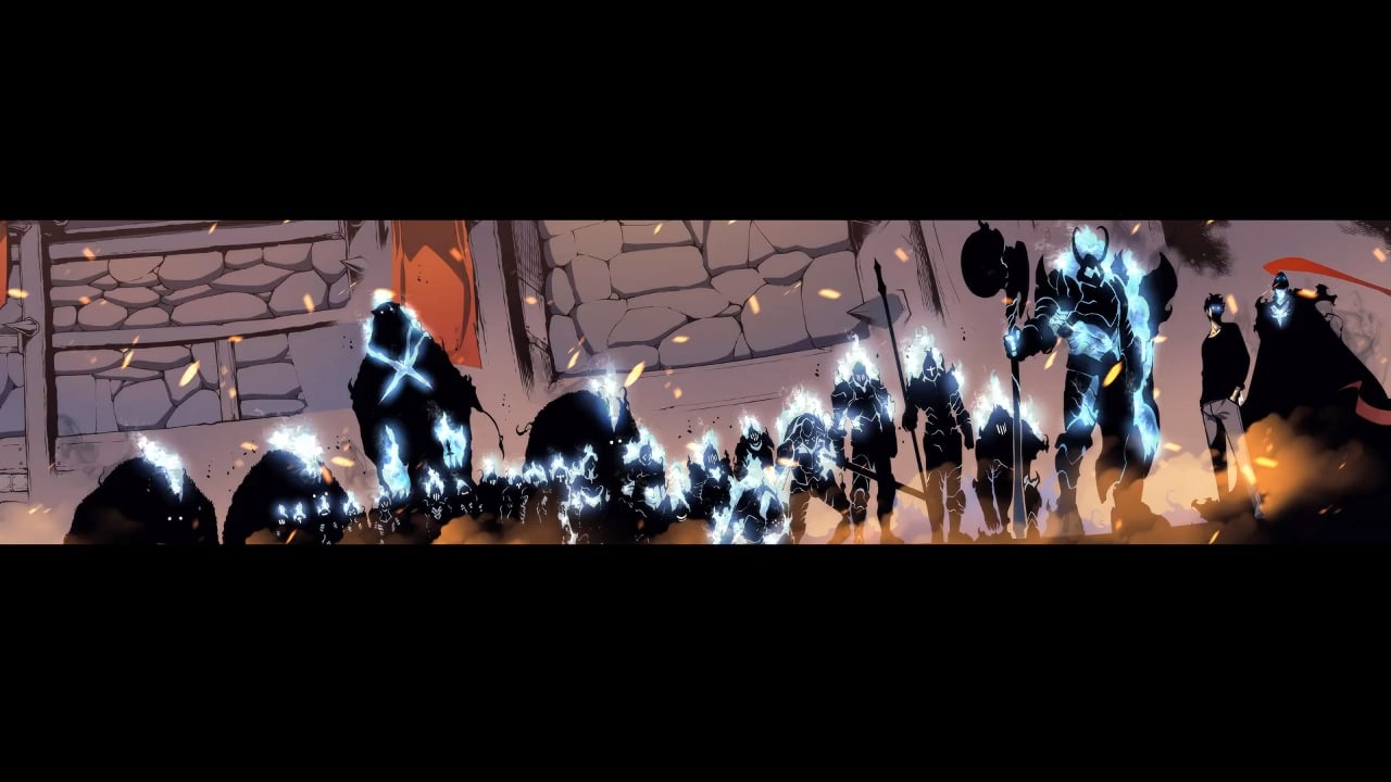 Animated wallpaper of shadow army, r