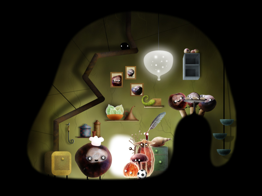wallpaper the game, Botanicula, Amanita