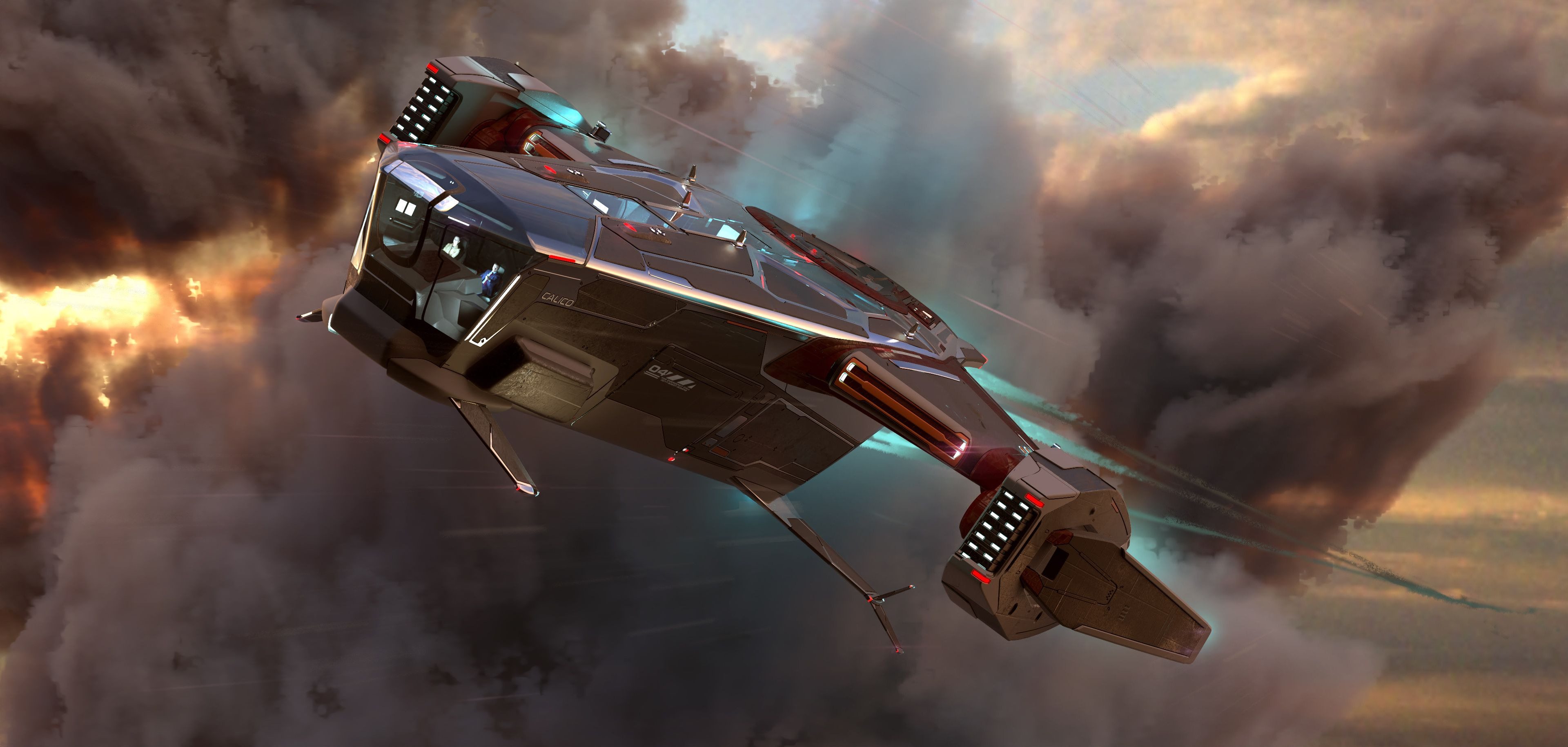 Star Atlas Spaceship HD Wallpaper