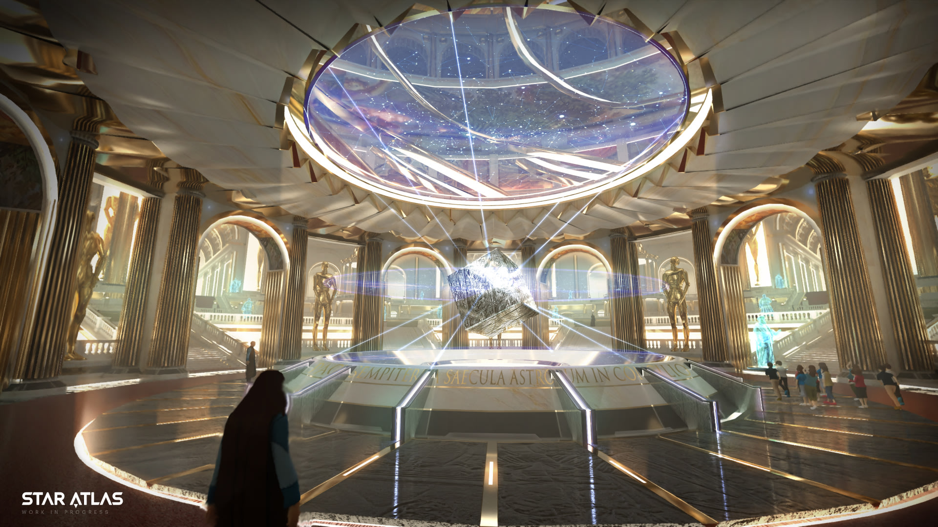 Star Atlas Sci Fi Command Center HD