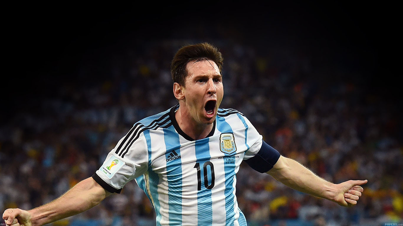 Messi Brazil Worldcup Goal Face