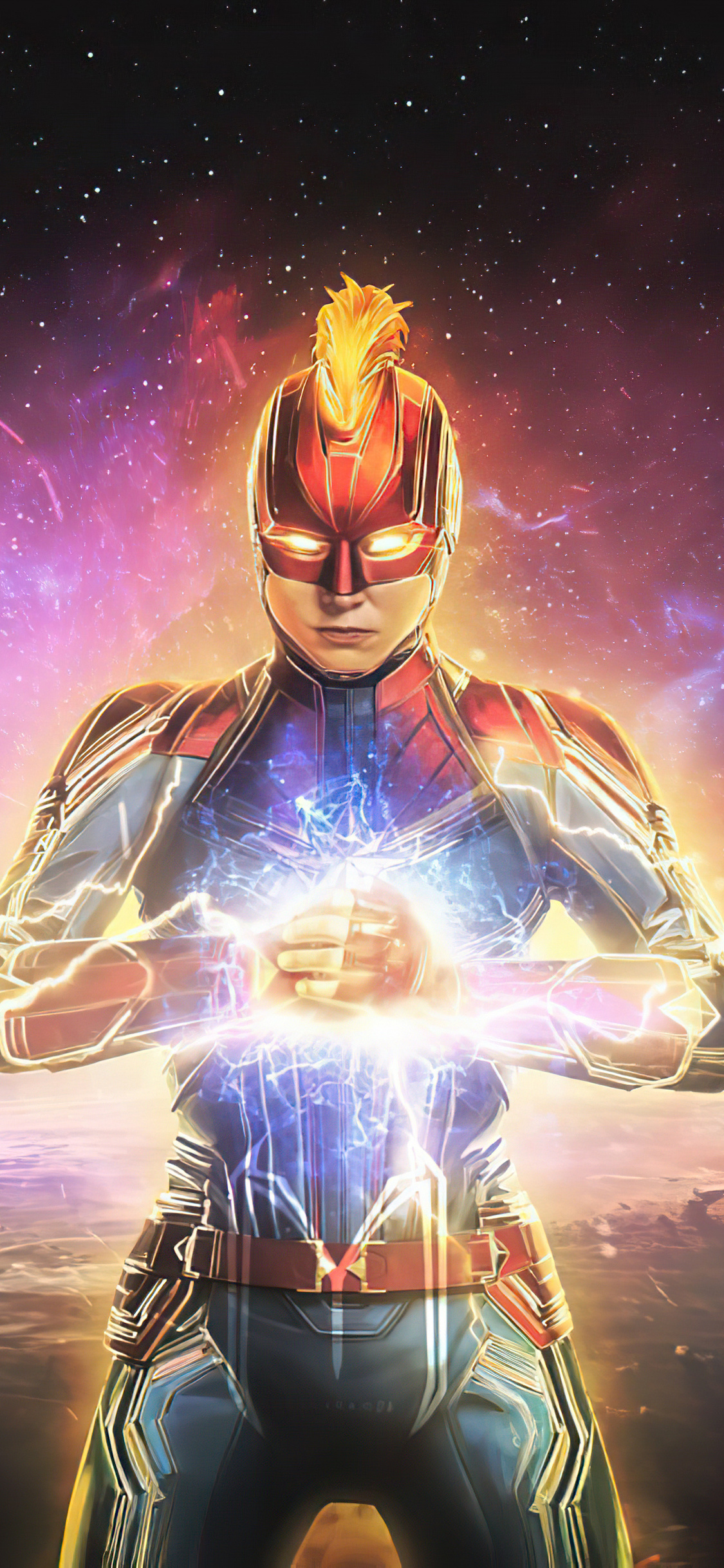 Captain Marvel 4k iPhone