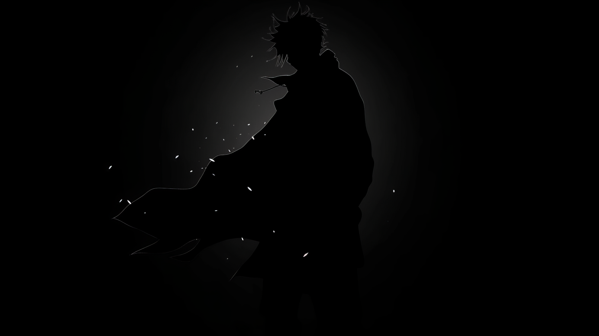 Anime Black And White Desktop Wallpapers - Wallpaper Cave