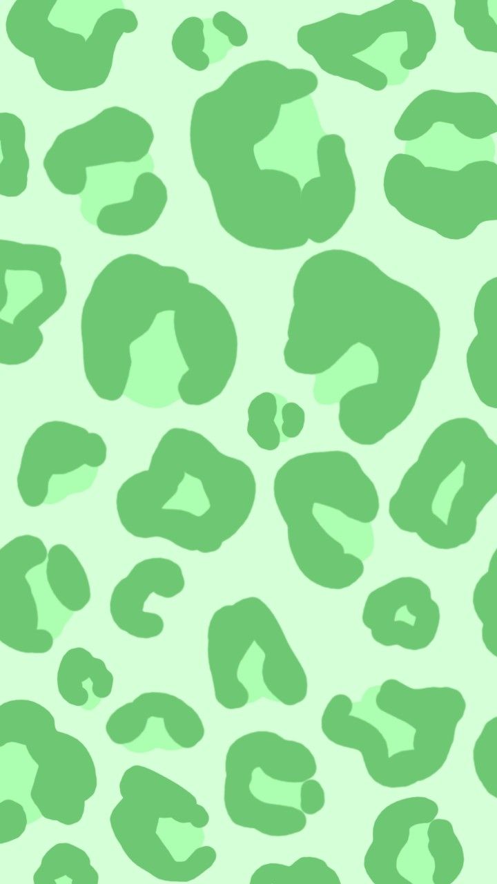 green 2021 leopard print