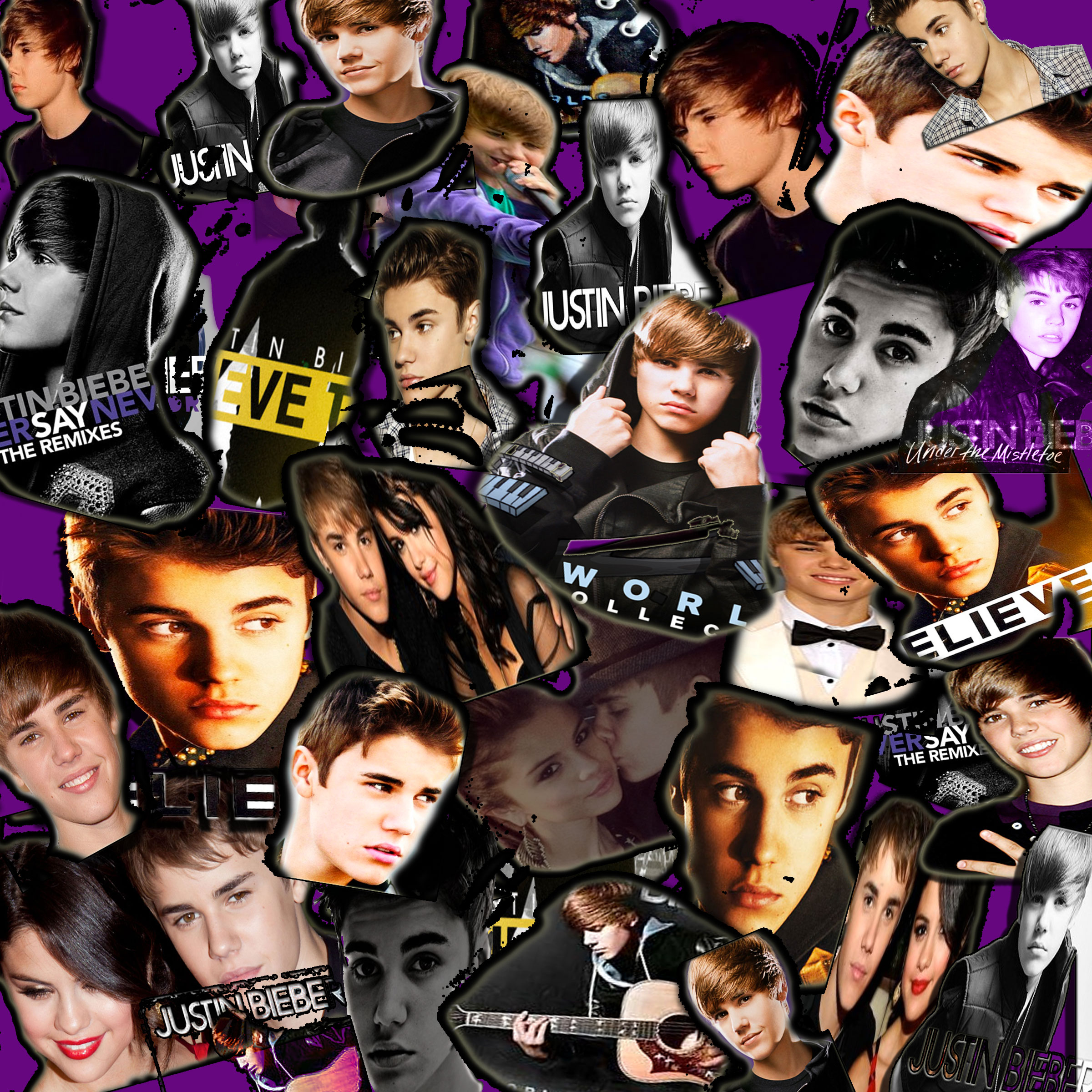 Justin Bieber Collage